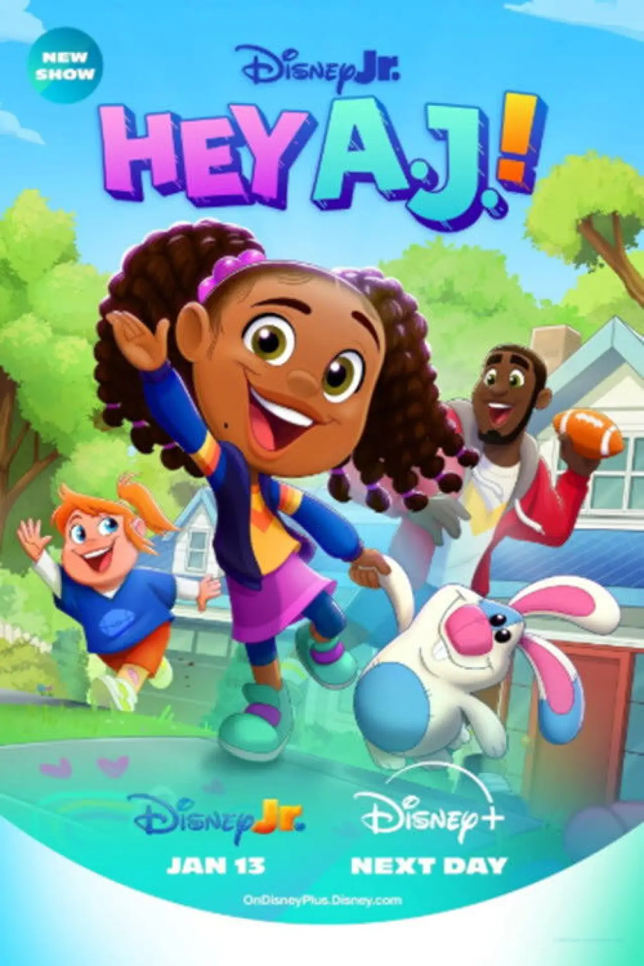 Plakat serialu "Hey A.J.!"