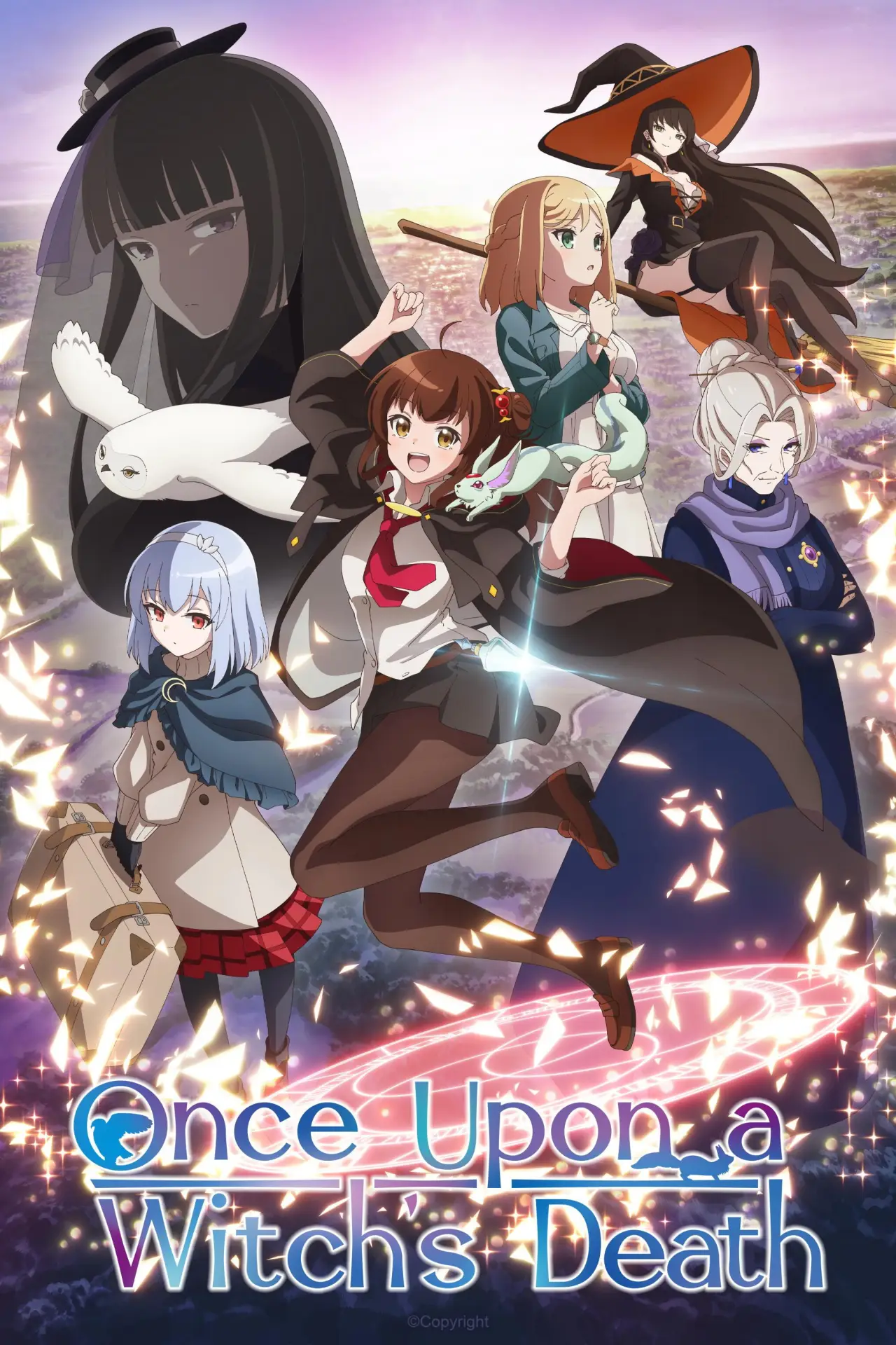 Постер к сериалу "ある魔女が死ぬまで"
