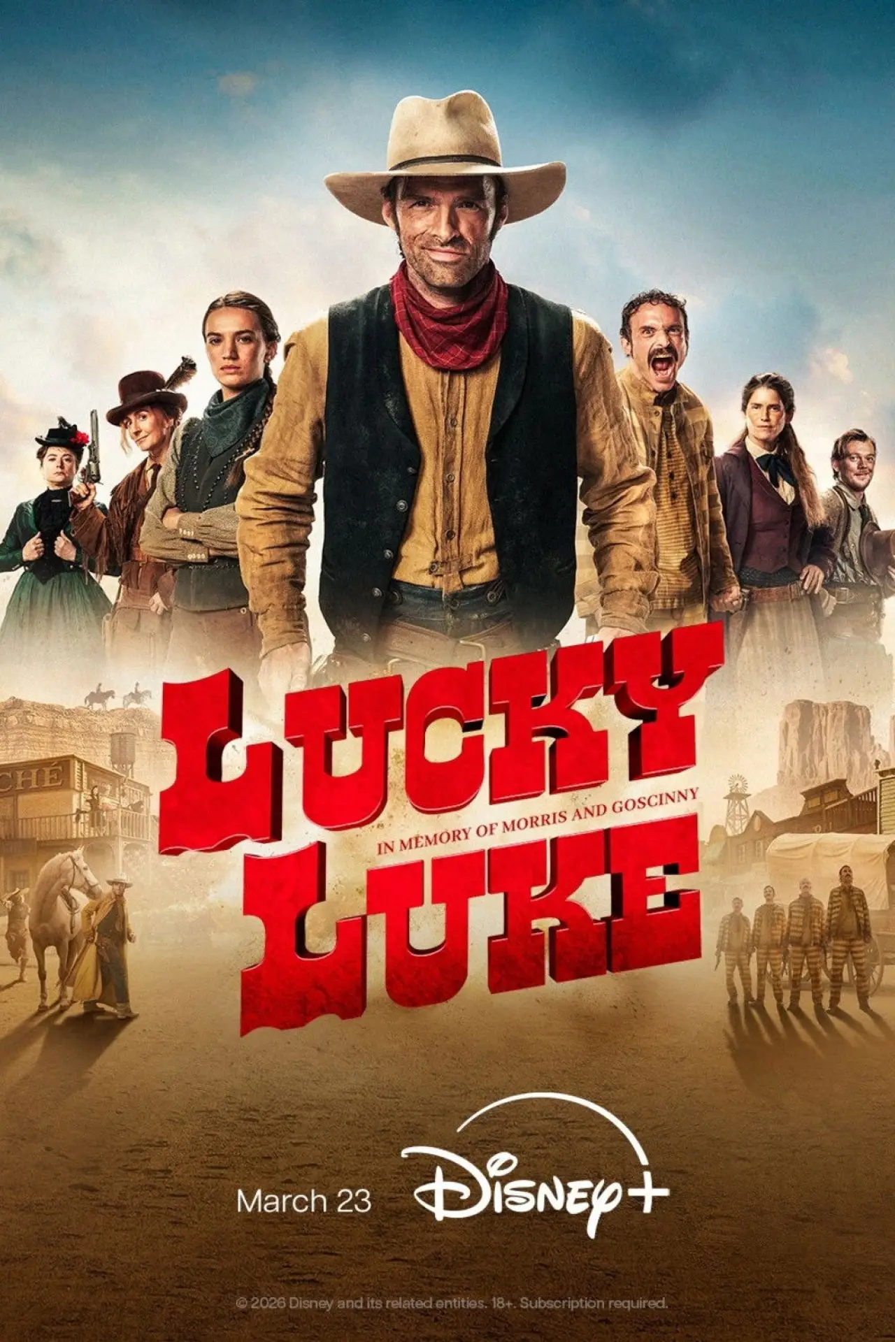 Постер к сериалу "Lucky Luke"
