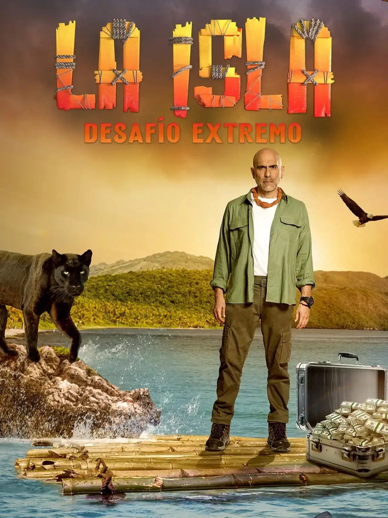 Plakat serialu "La Isla: Desafío Extremo"