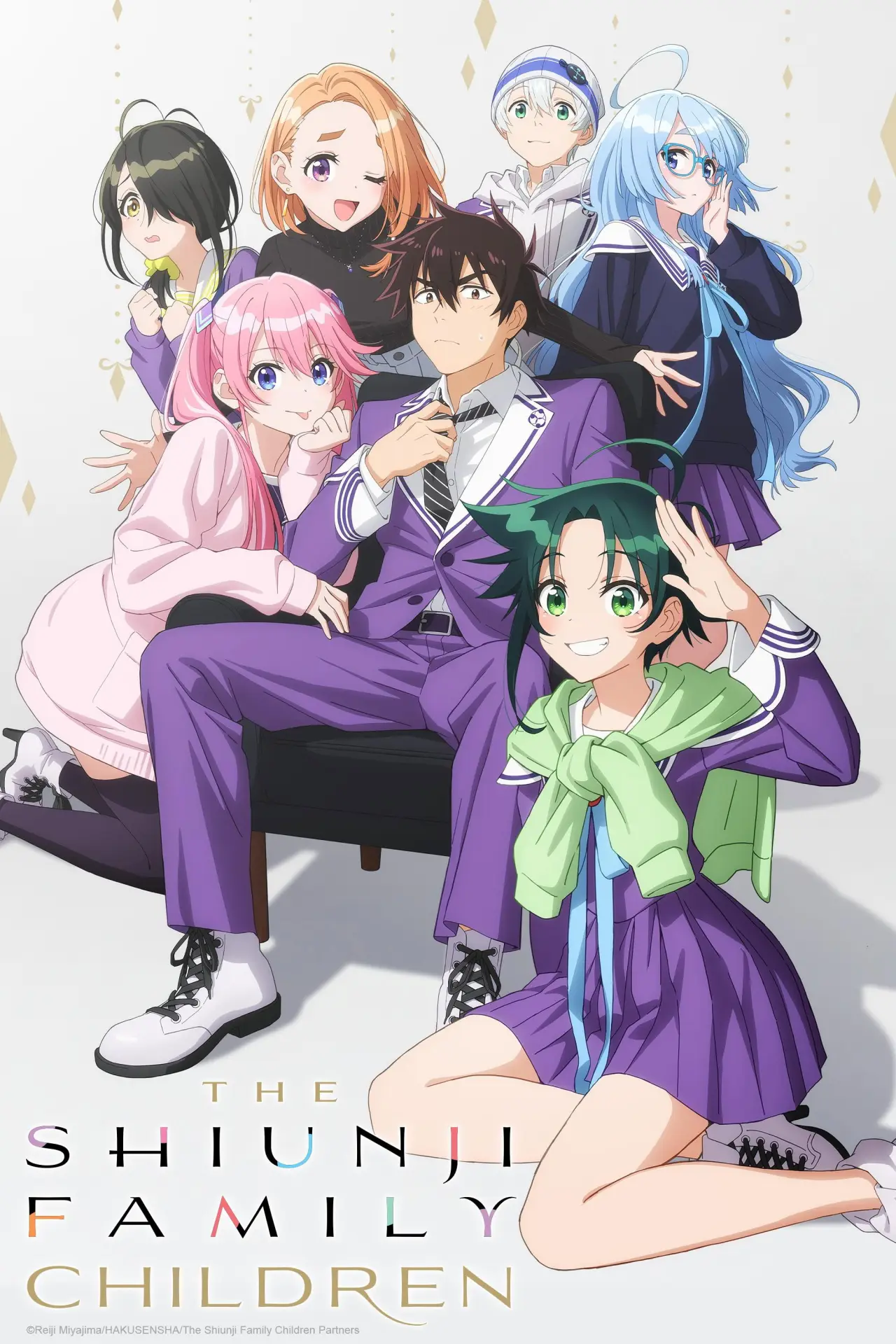 Постер к сериалу "Shiunji-ke no Kodomotachi"