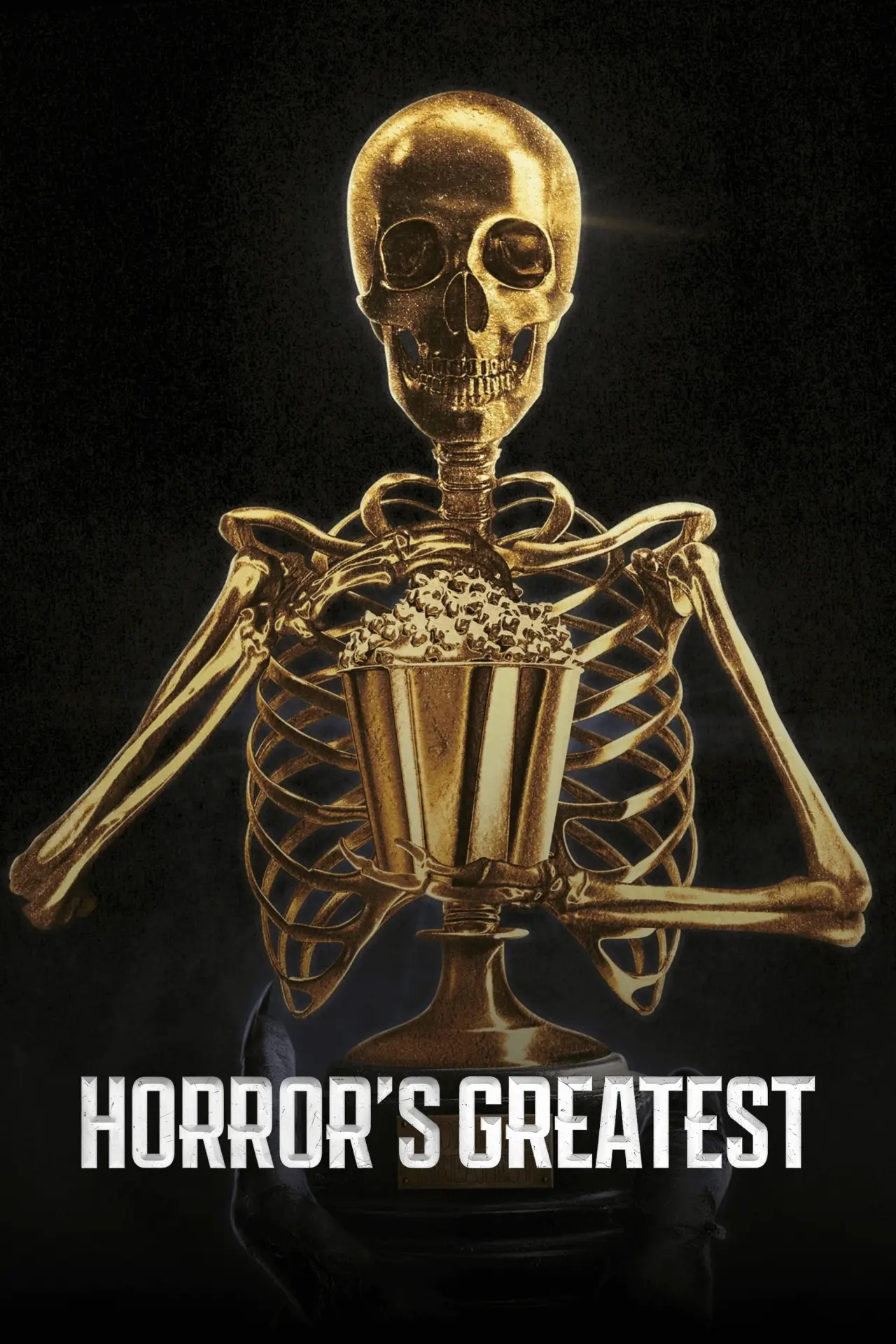 Plakat serialu "Najwięksi z horrorów"