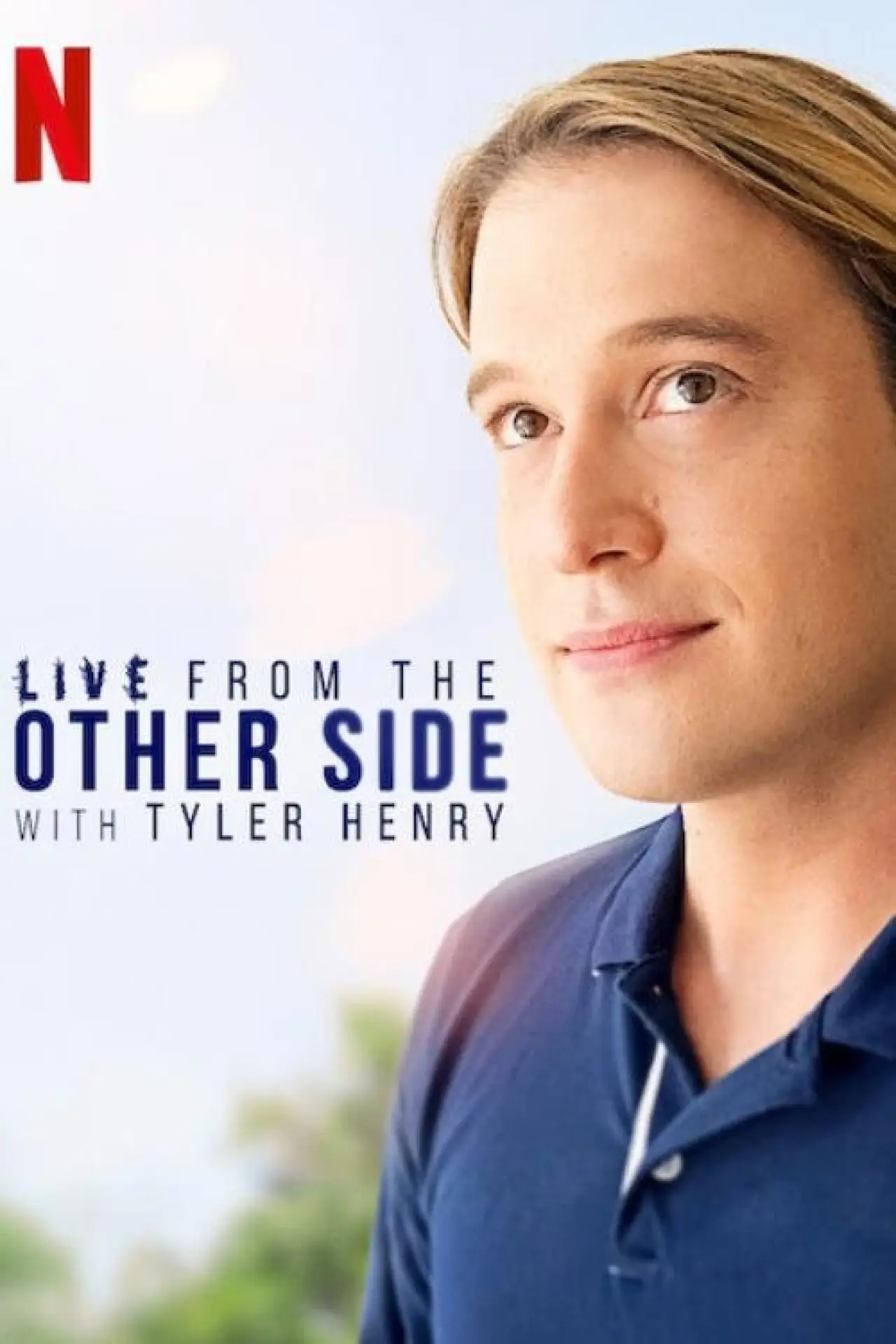 Plakat serialu "Tyler Henry i rozmówcy z zaświatów"