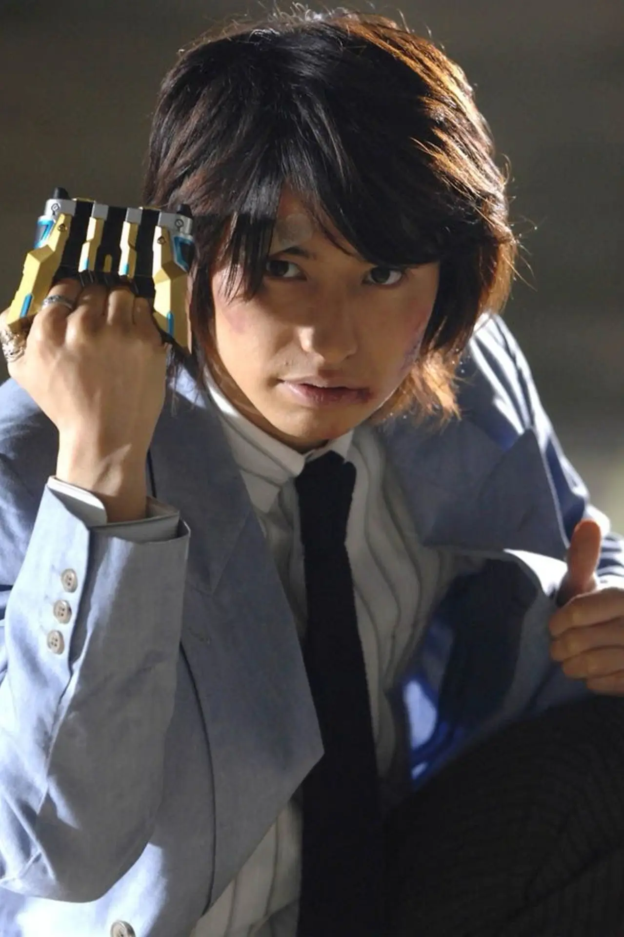 Plakat serialu "Kamen Rider Kiva"