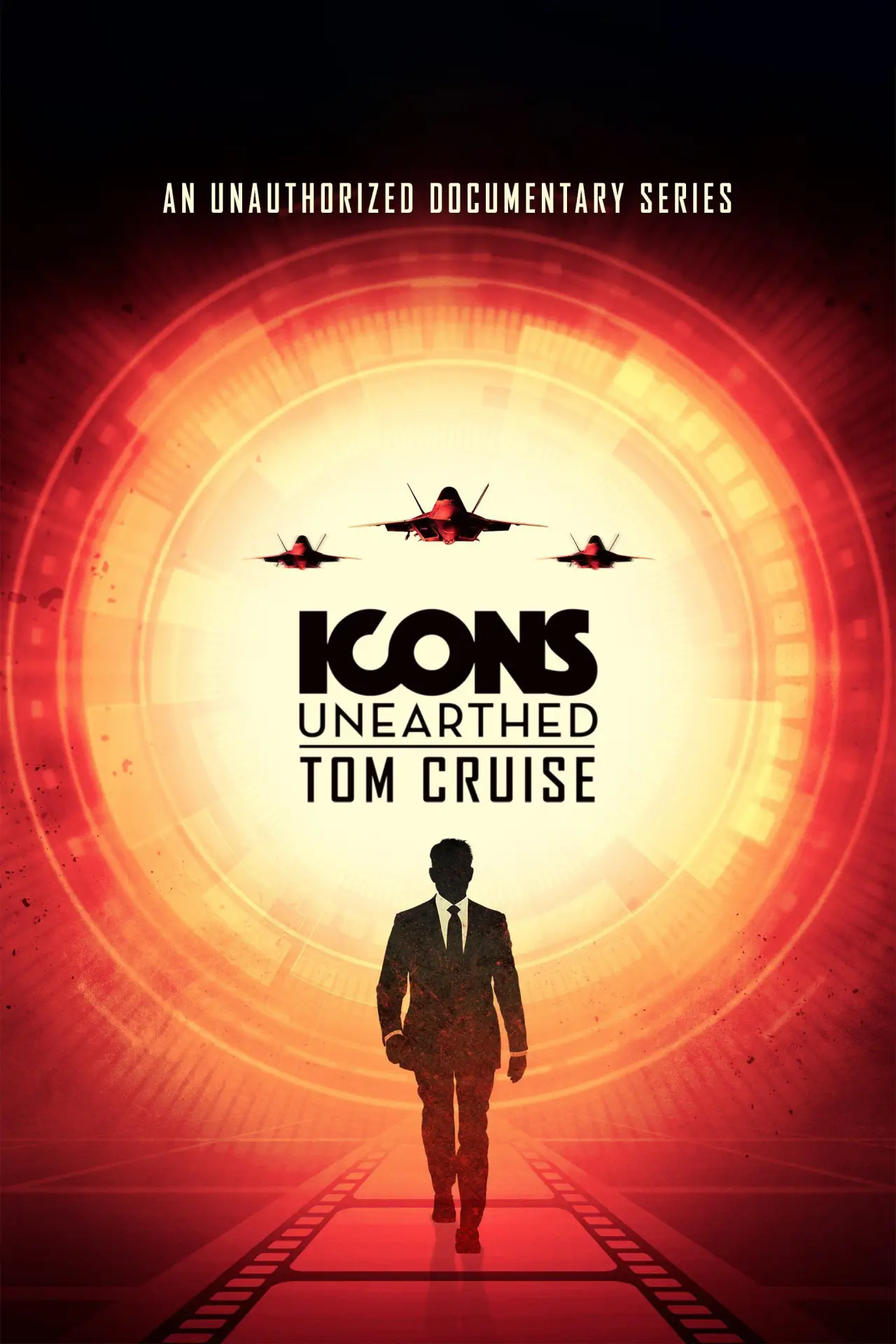 Plakat serialu "Icons Unearthed: Tom Cruise"