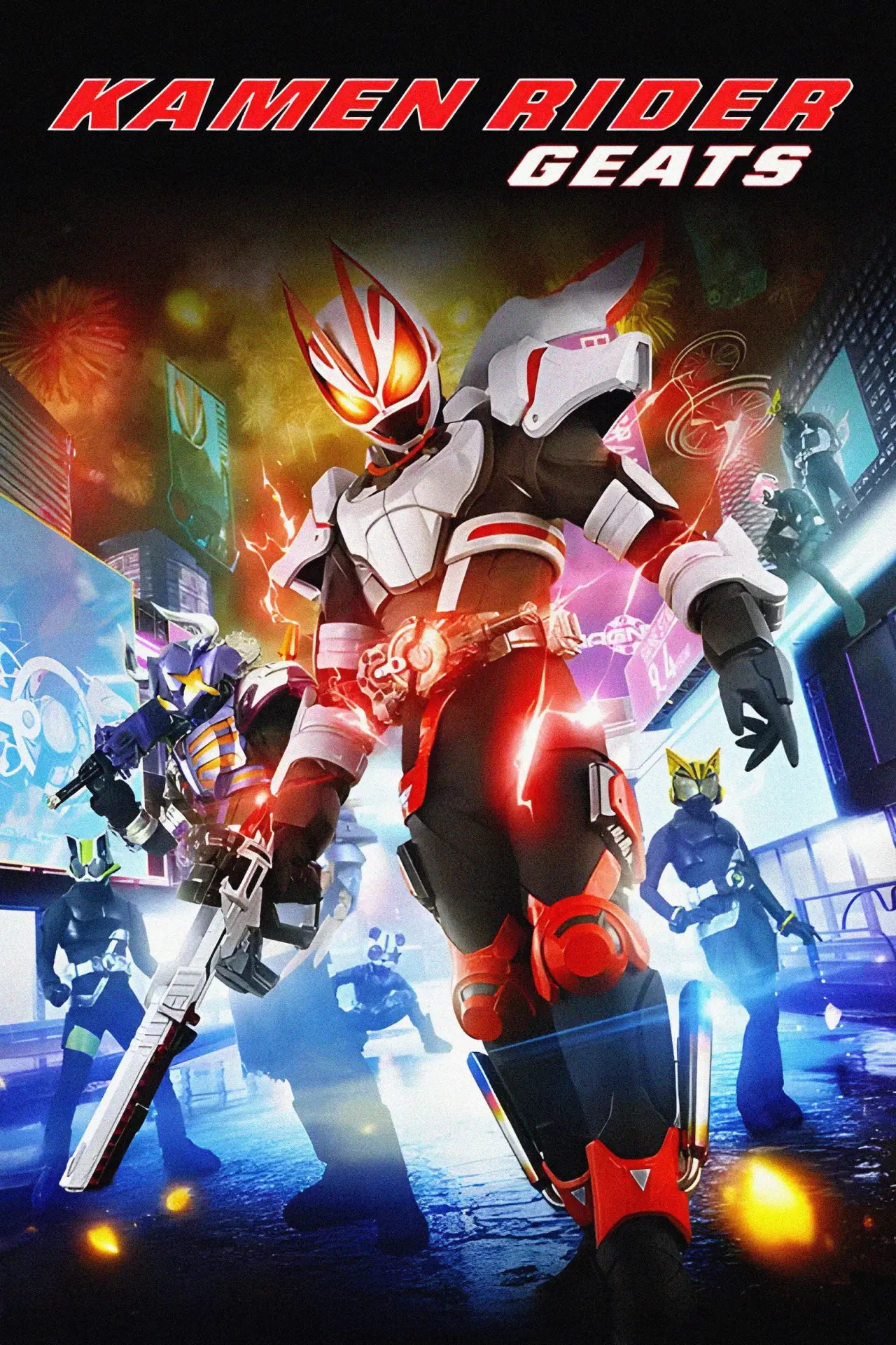 Plakat serialu "仮面ライダーギーツ"