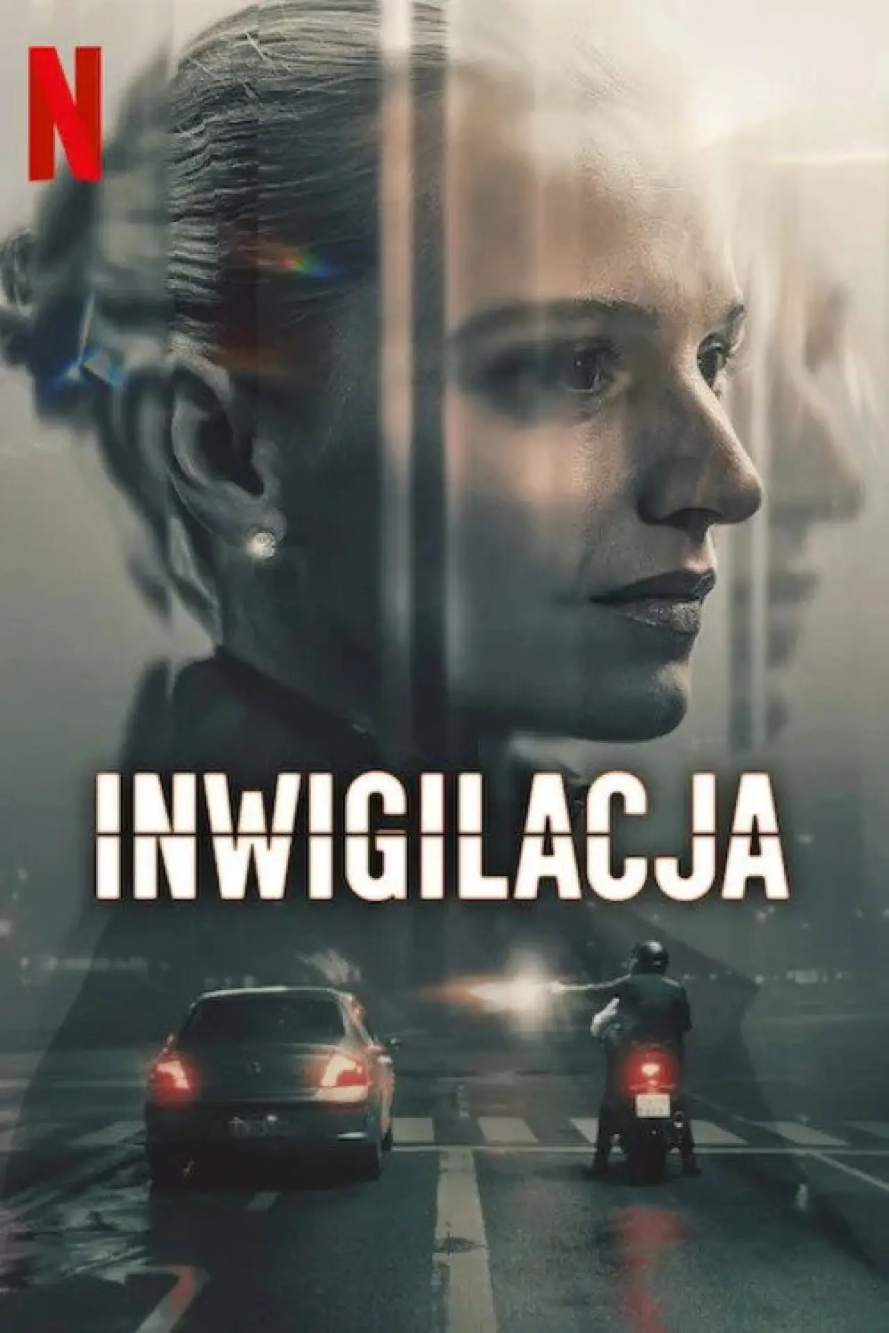 Plakat serialu "Inwigilacja"