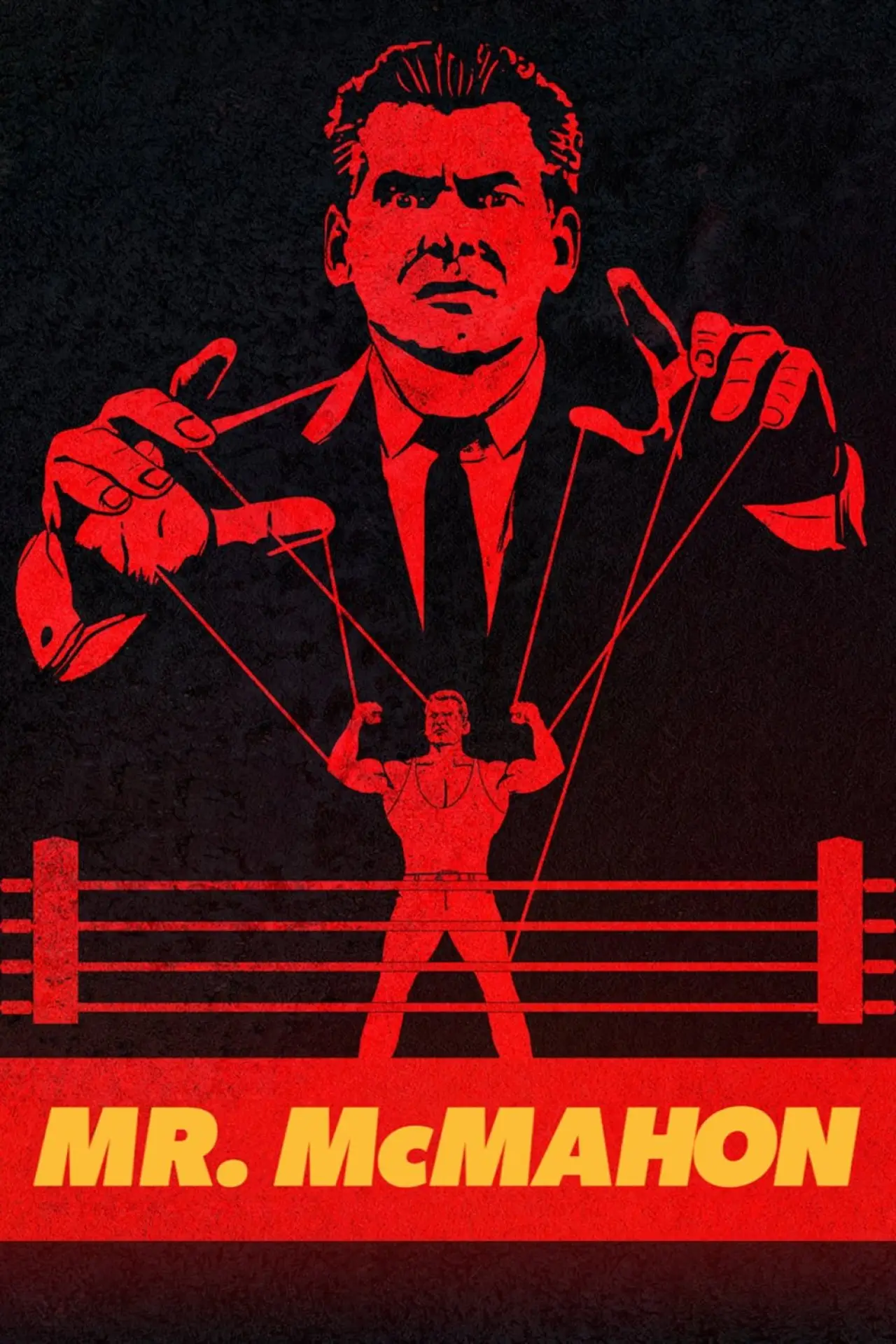 Plakat serialu "Mr. McMahon"