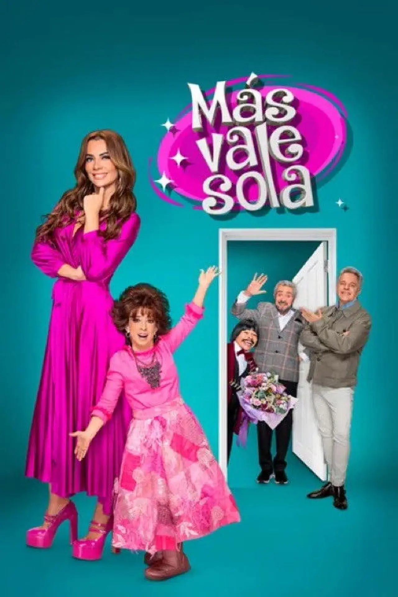 Plakat serialu "Más vale sola"