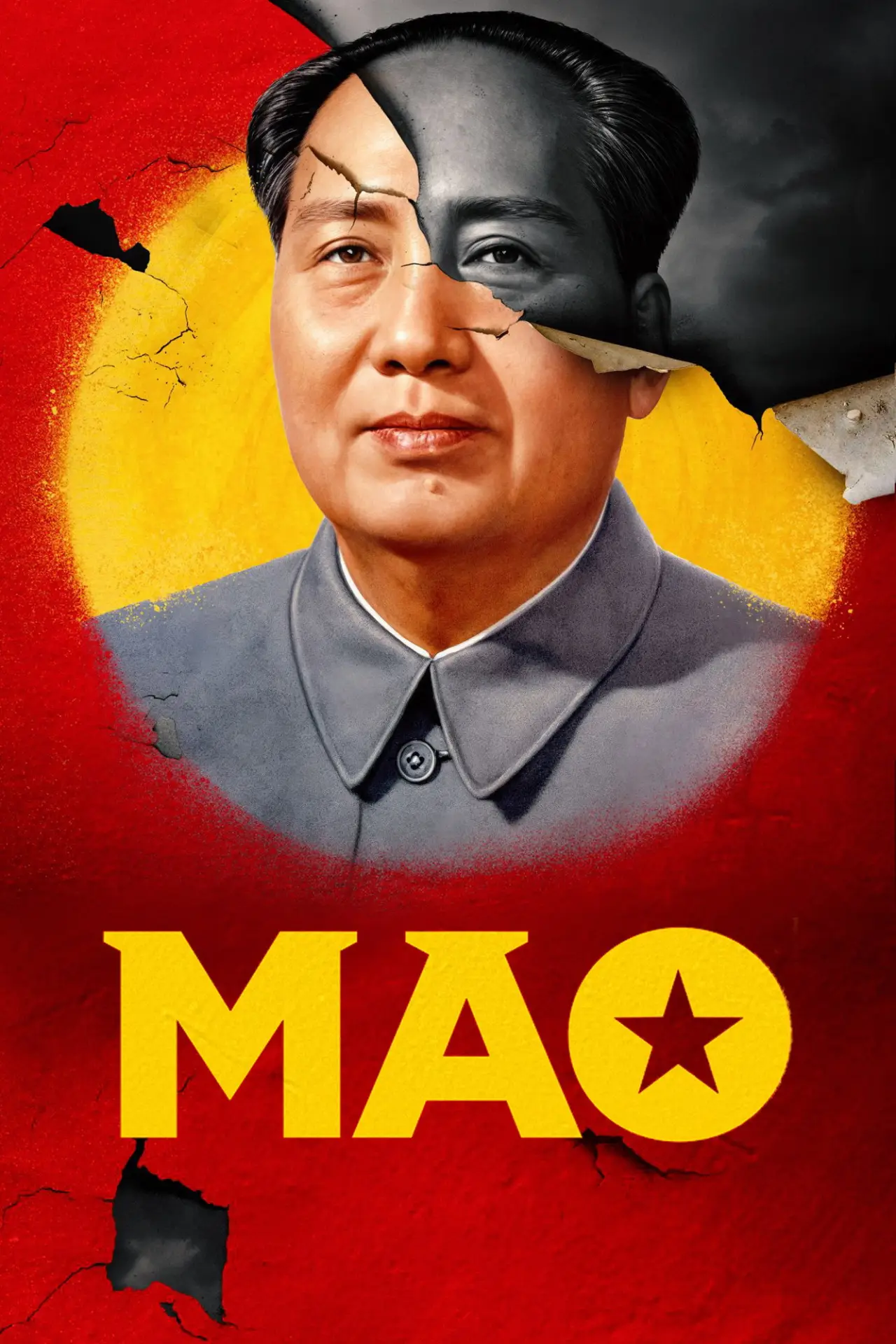 Plakat serialu "Mao – Chinas roter Kaiser"