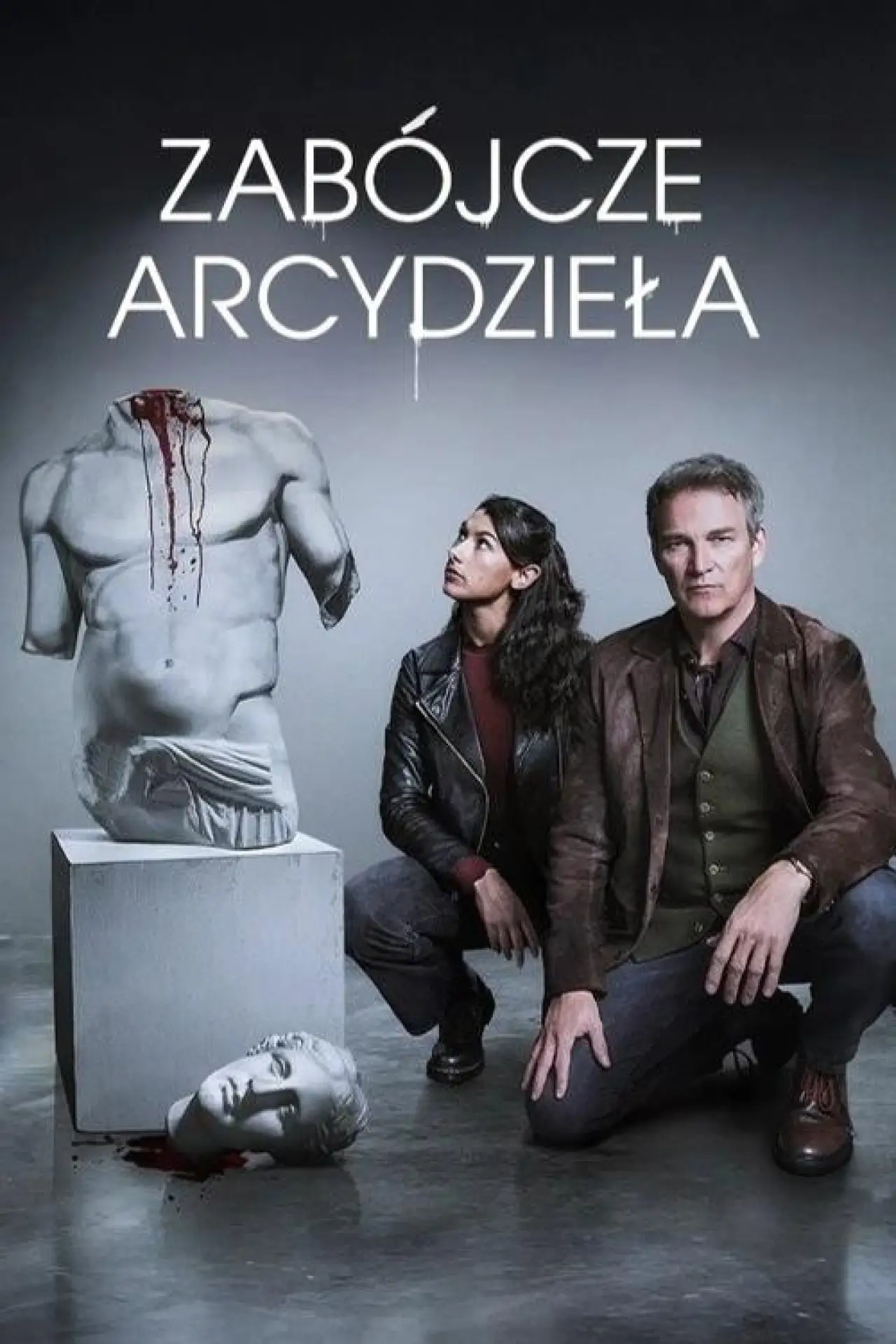 Plakat serialu "Zabójcze arcydzieła"