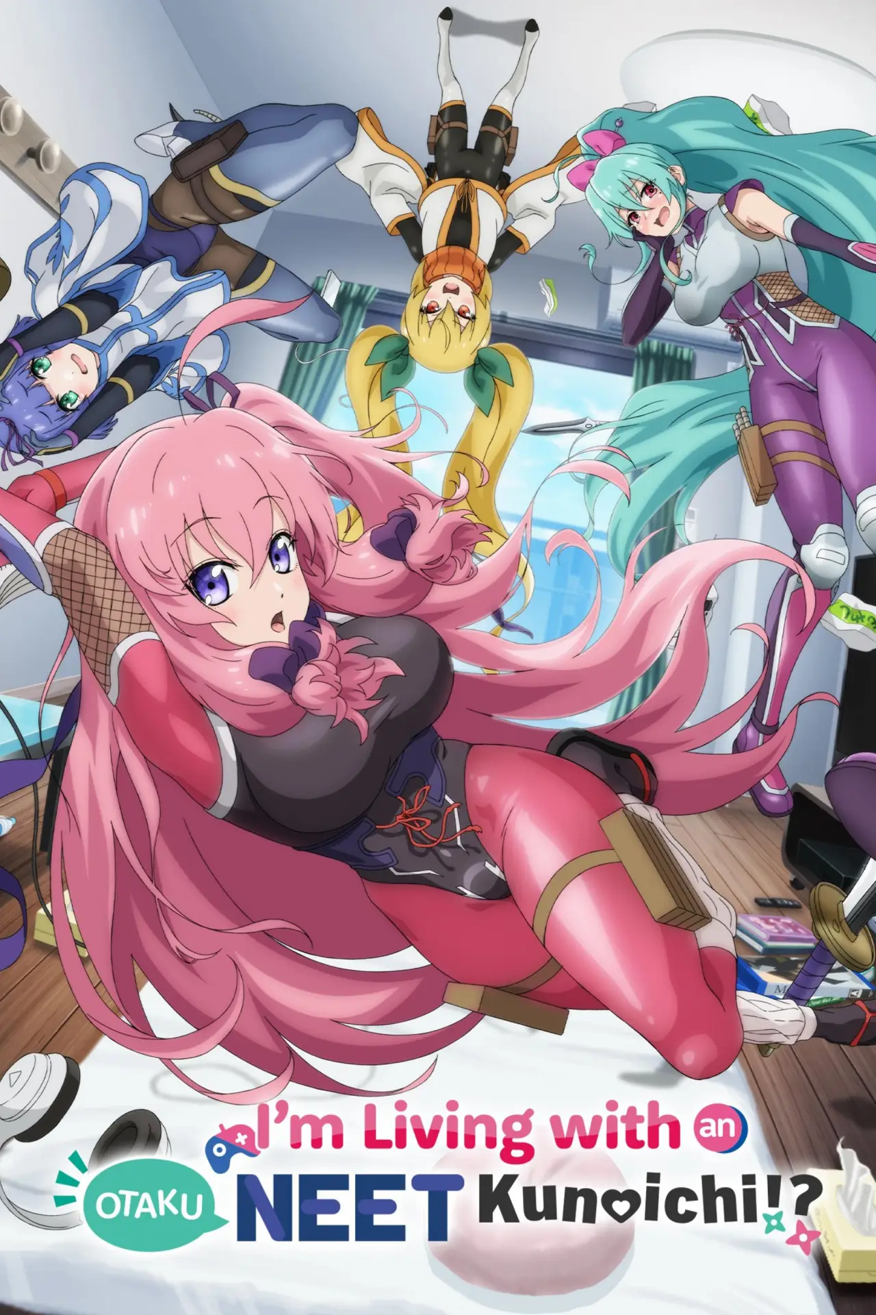 Постер к сериалу "I’m Living With an Otaku NEET Kunoichi!?"