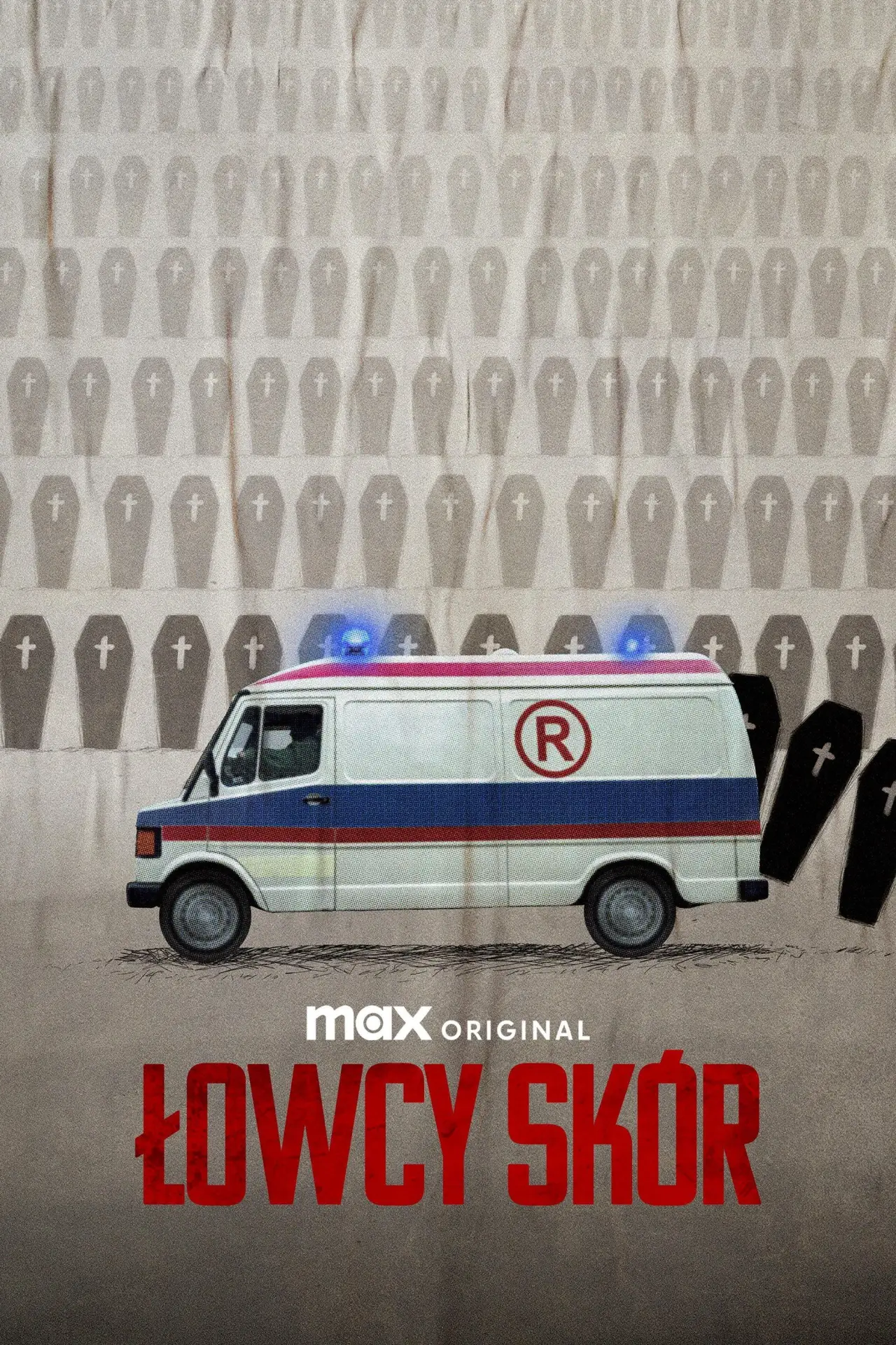 Plakat serialu "Łowcy skór"