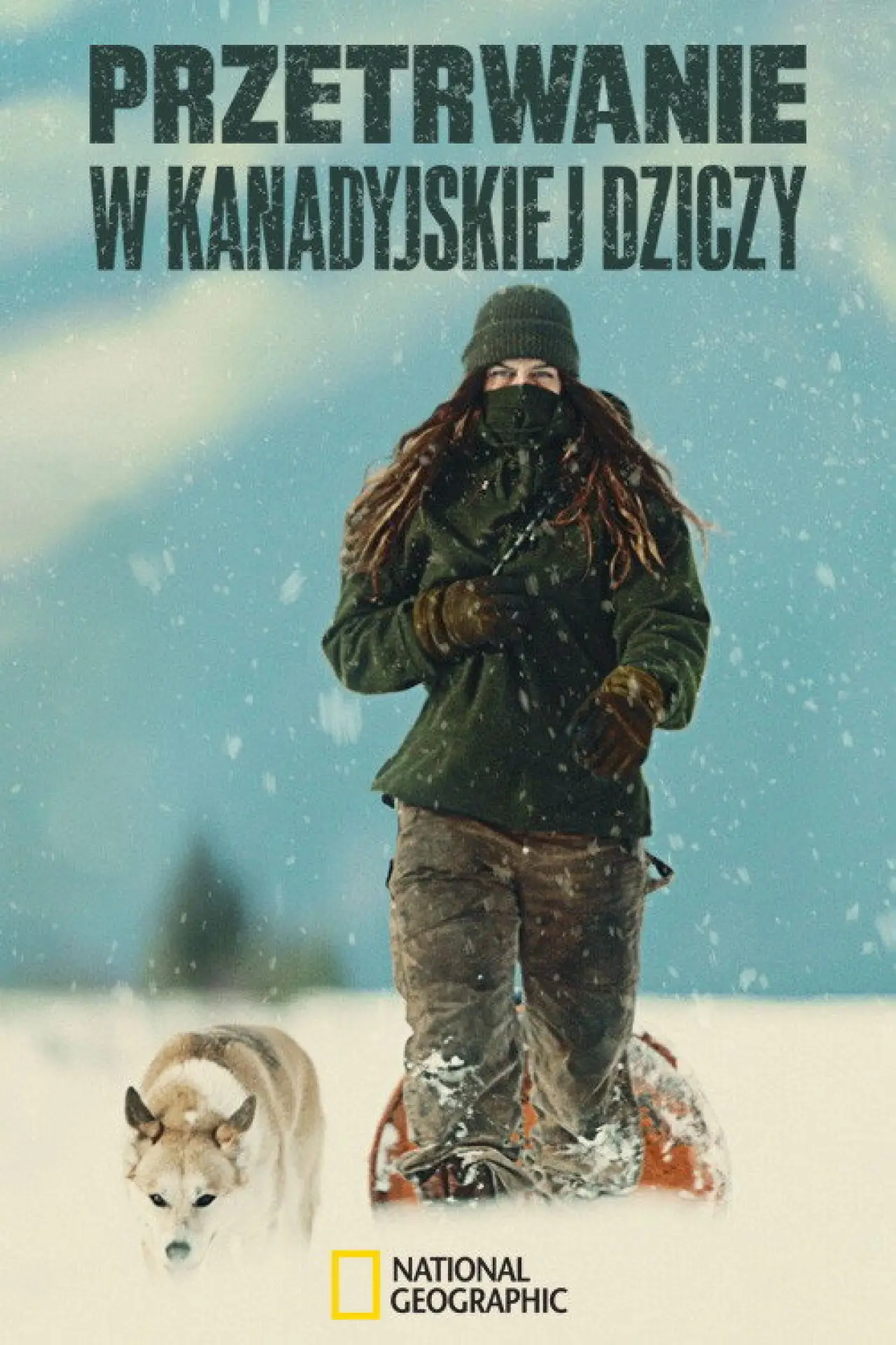 Plakat serialu "Przetrwanie w kanadyjskiej dziczy"