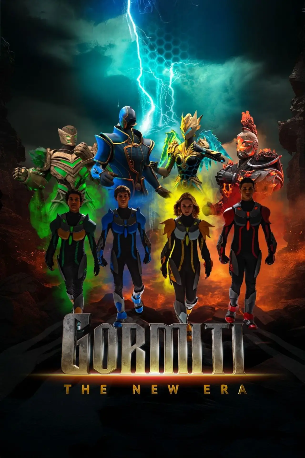 Plakat serialu "Gormiti - The New Era"