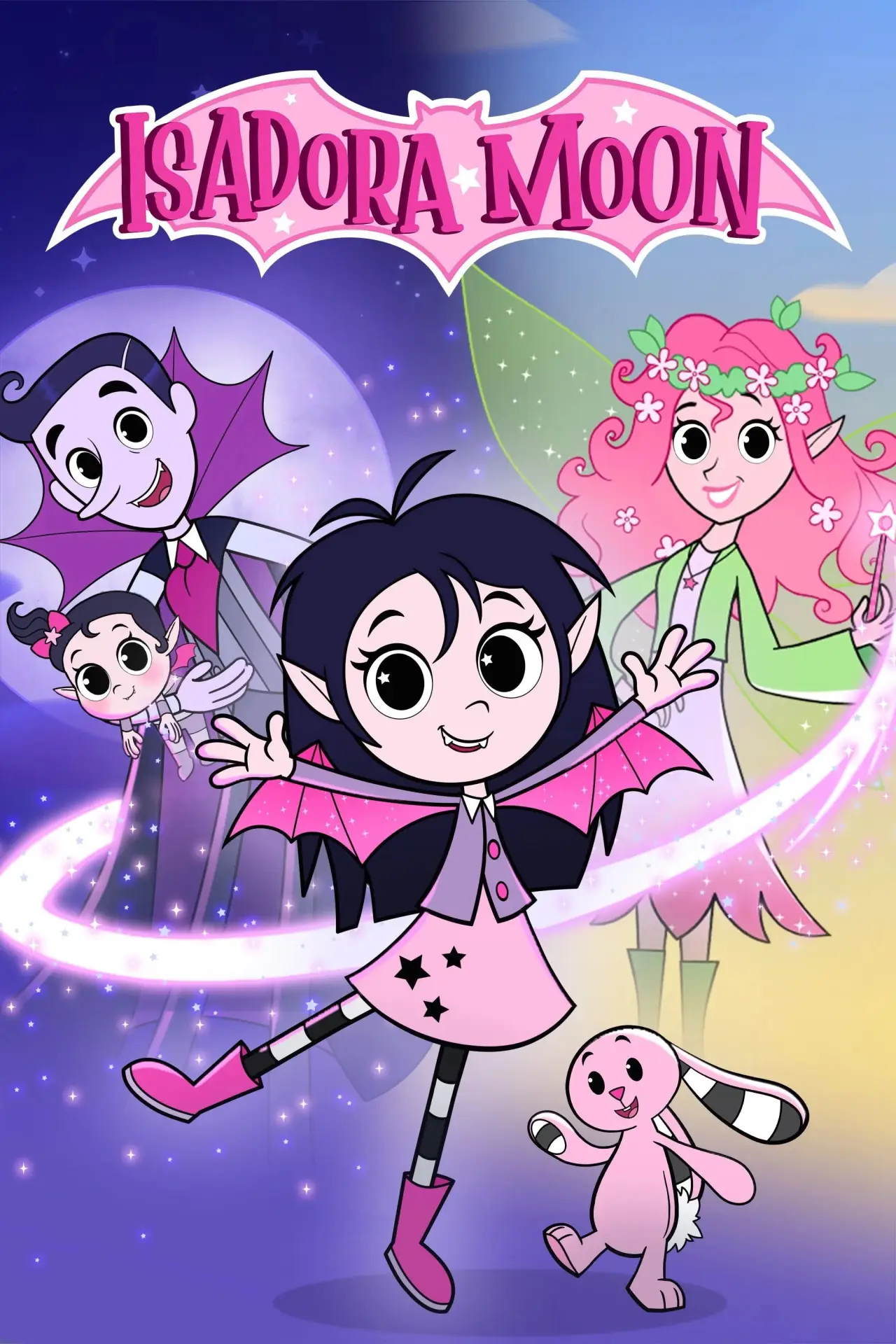 Plakat serialu "Isadora Moon"
