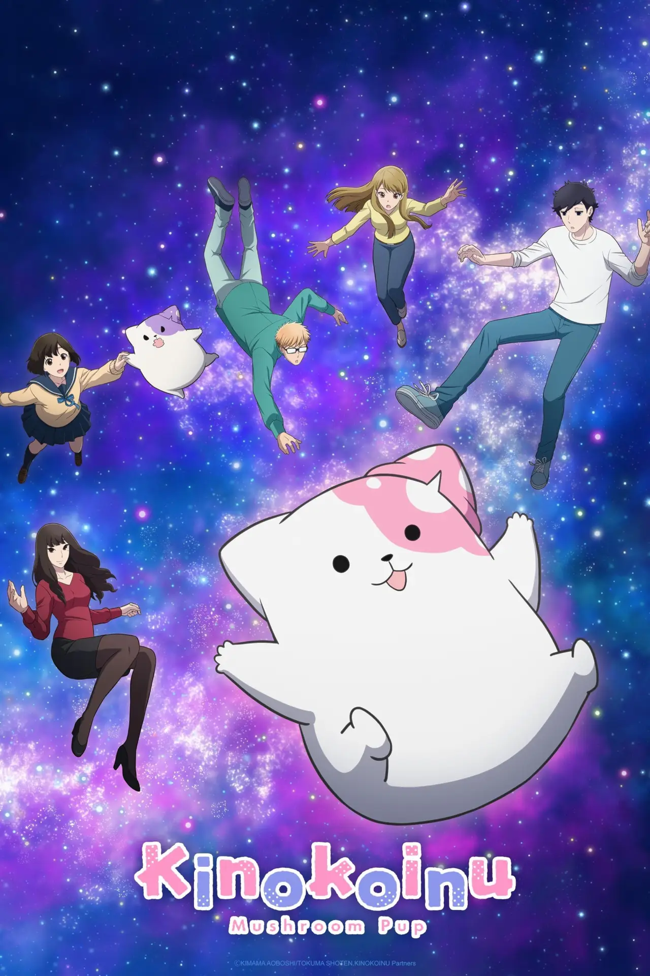 Plakat serialu "きのこいぬ"