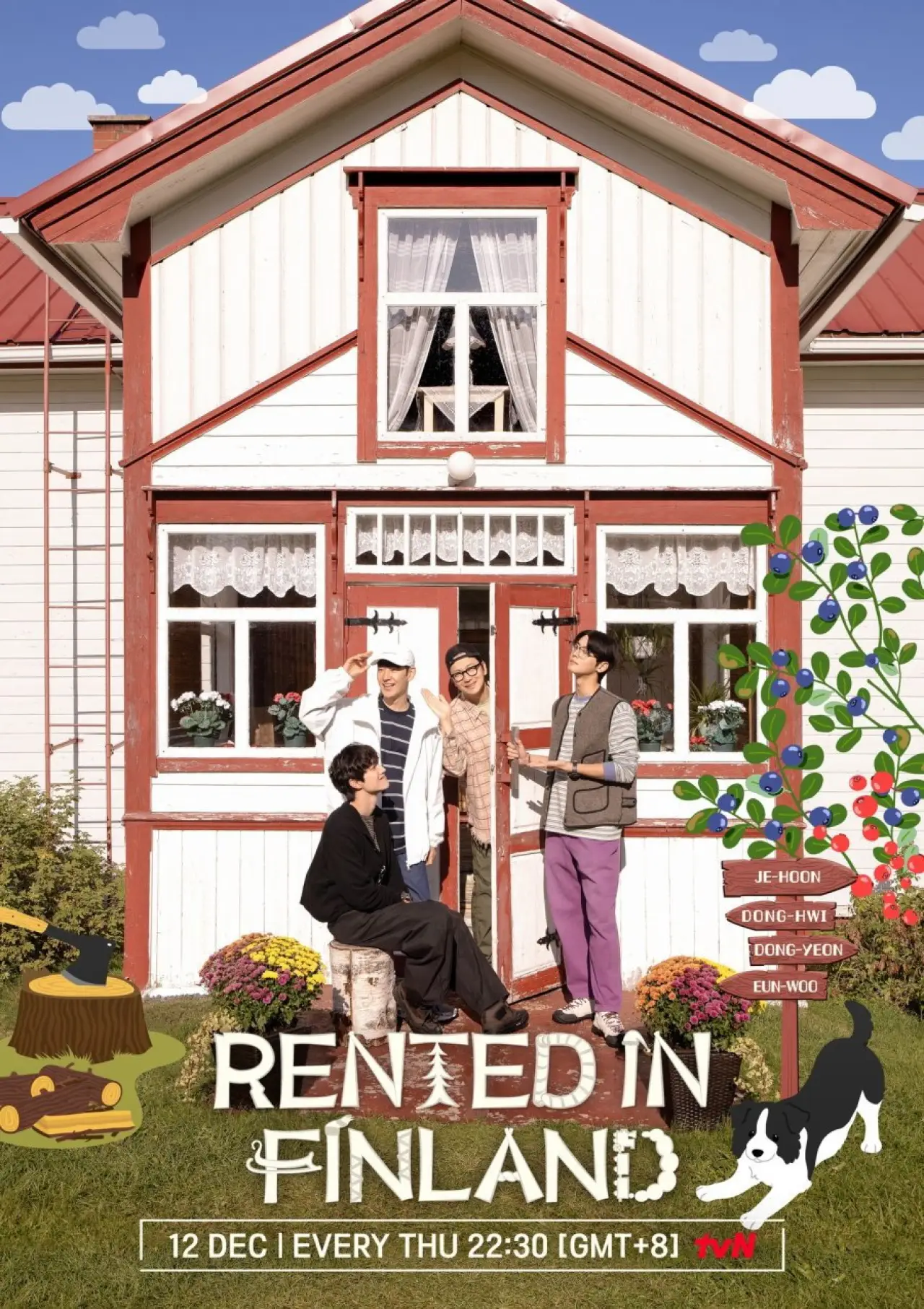 Plakat serialu "Rented in Finland"