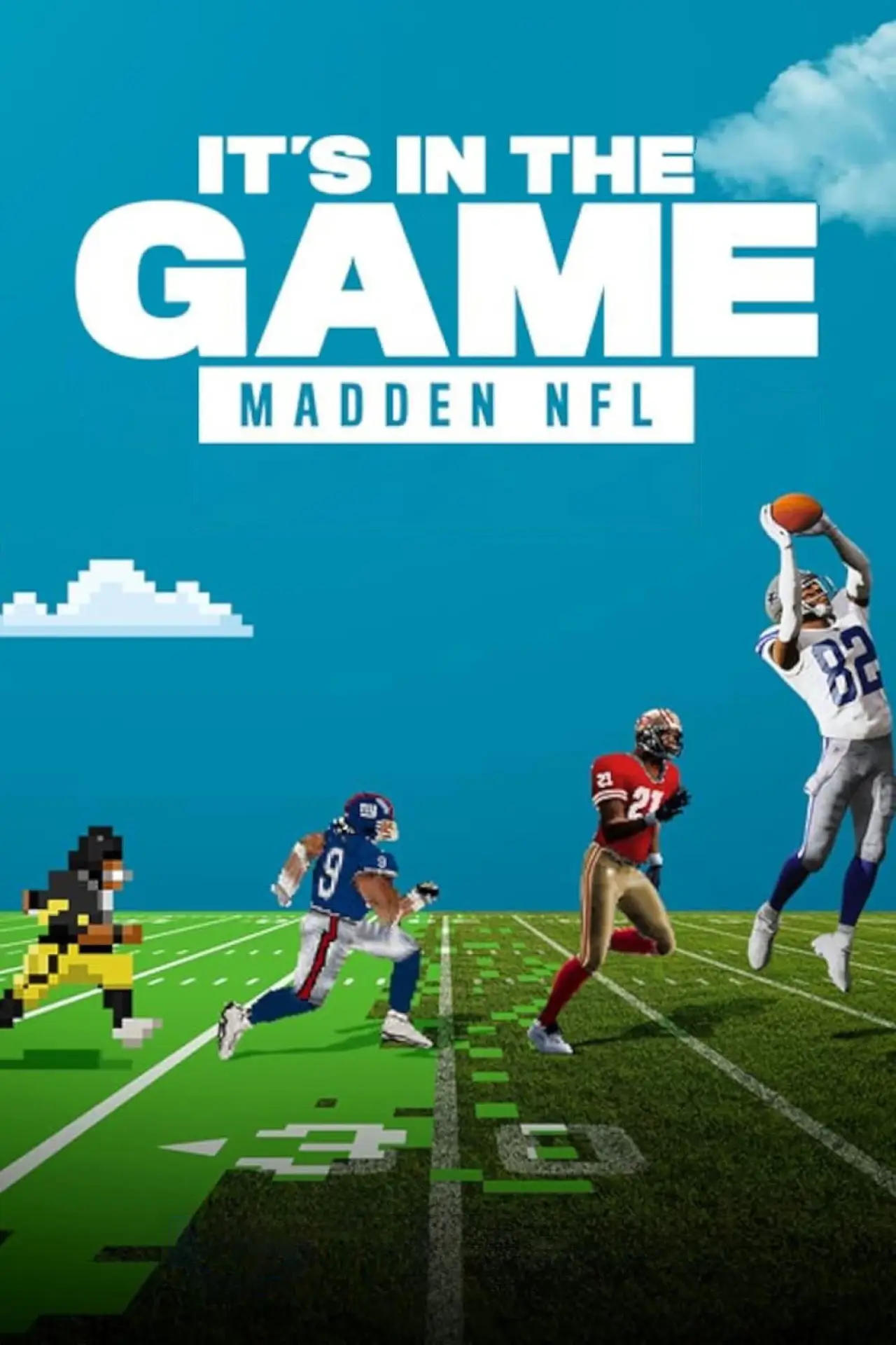 Plakat serialu "W grze: Madden NFL"