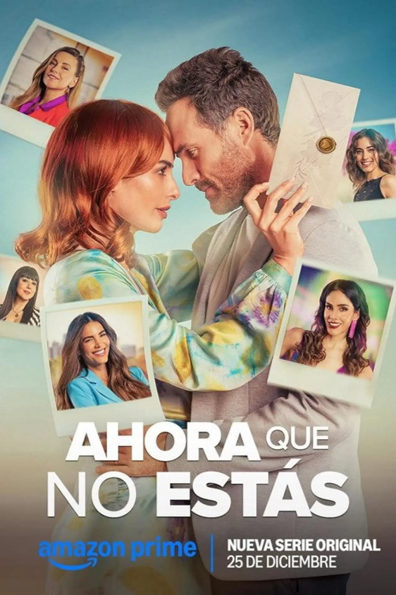 Plakat serialu "Ahora que no estás"