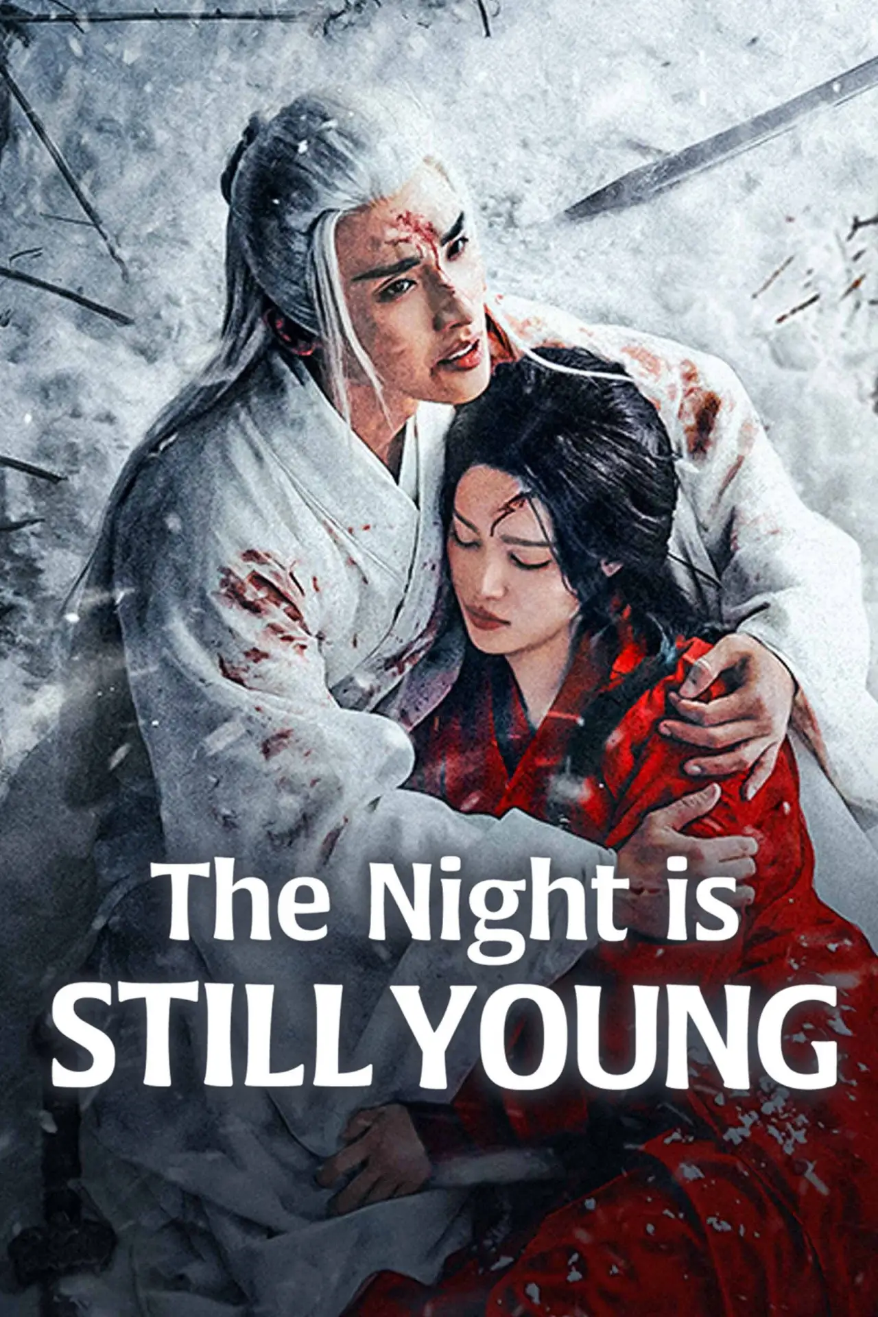 Plakat serialu "Noc jest jeszcze młoda"