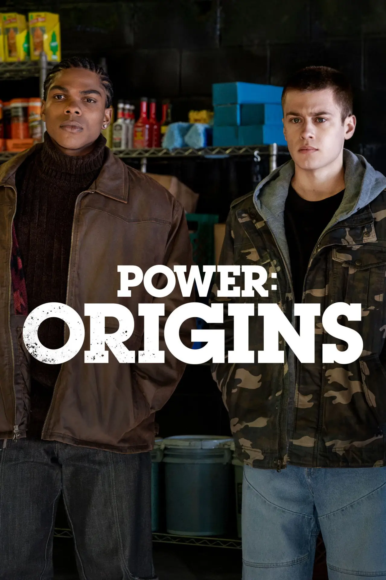 Plakat serialu "Power: Origins"