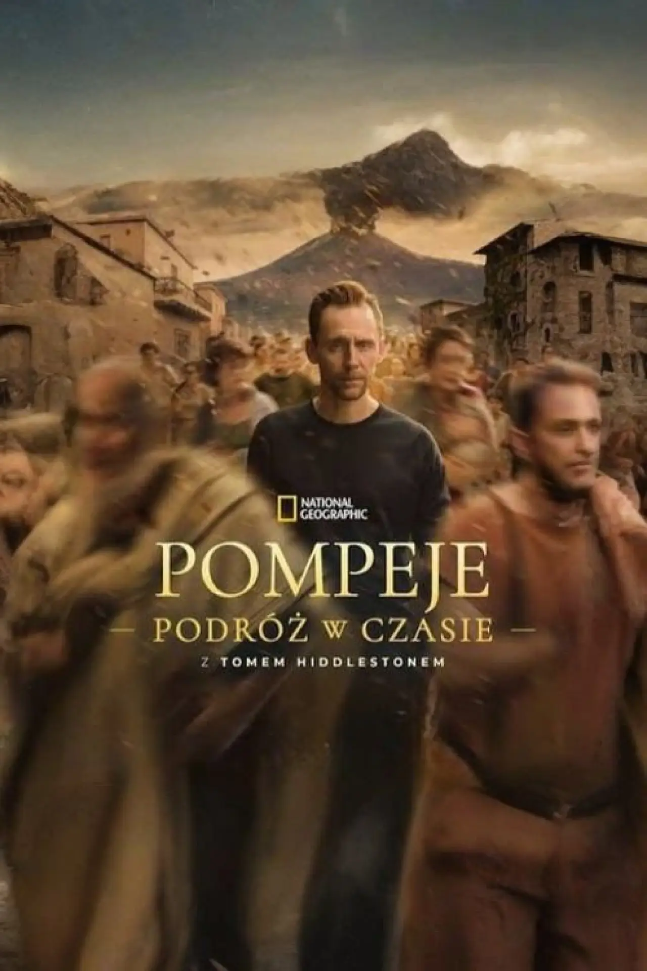 Постер к сериалу "Pompeje: podróż w czasie z Tomem Hiddlestonem"