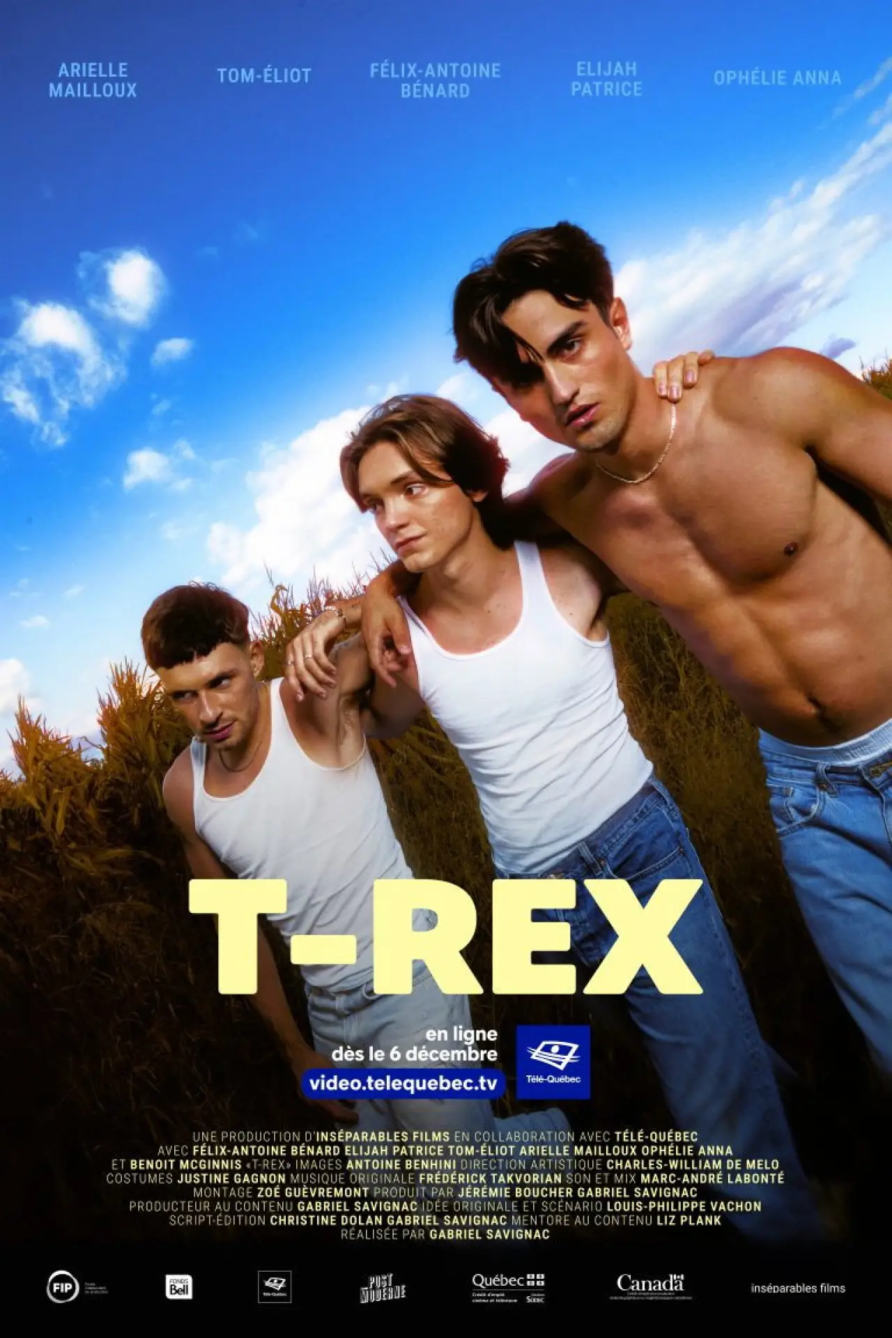 Plakat serialu "T-REX"