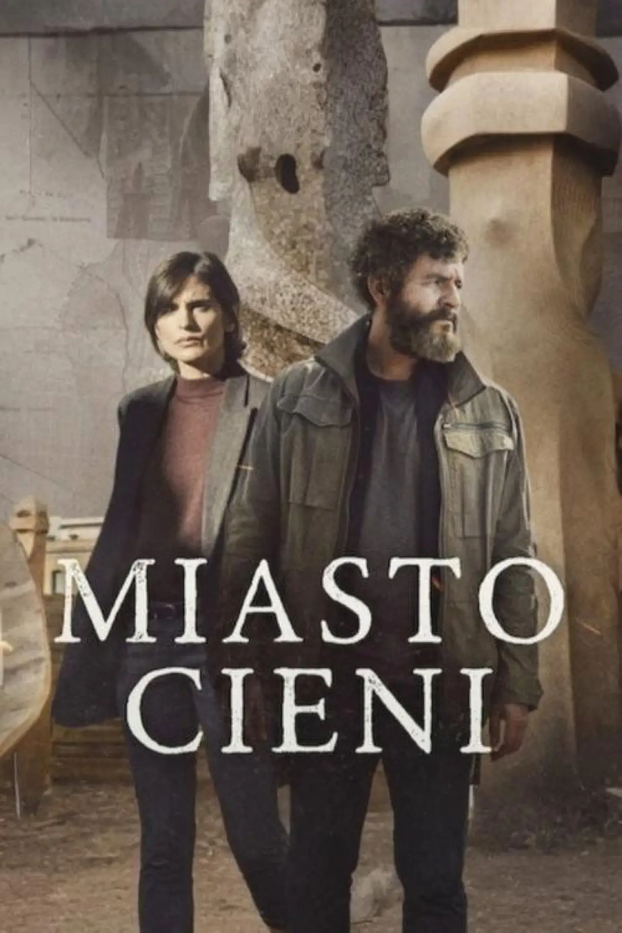 Plakat serialu "Miasto cieni"