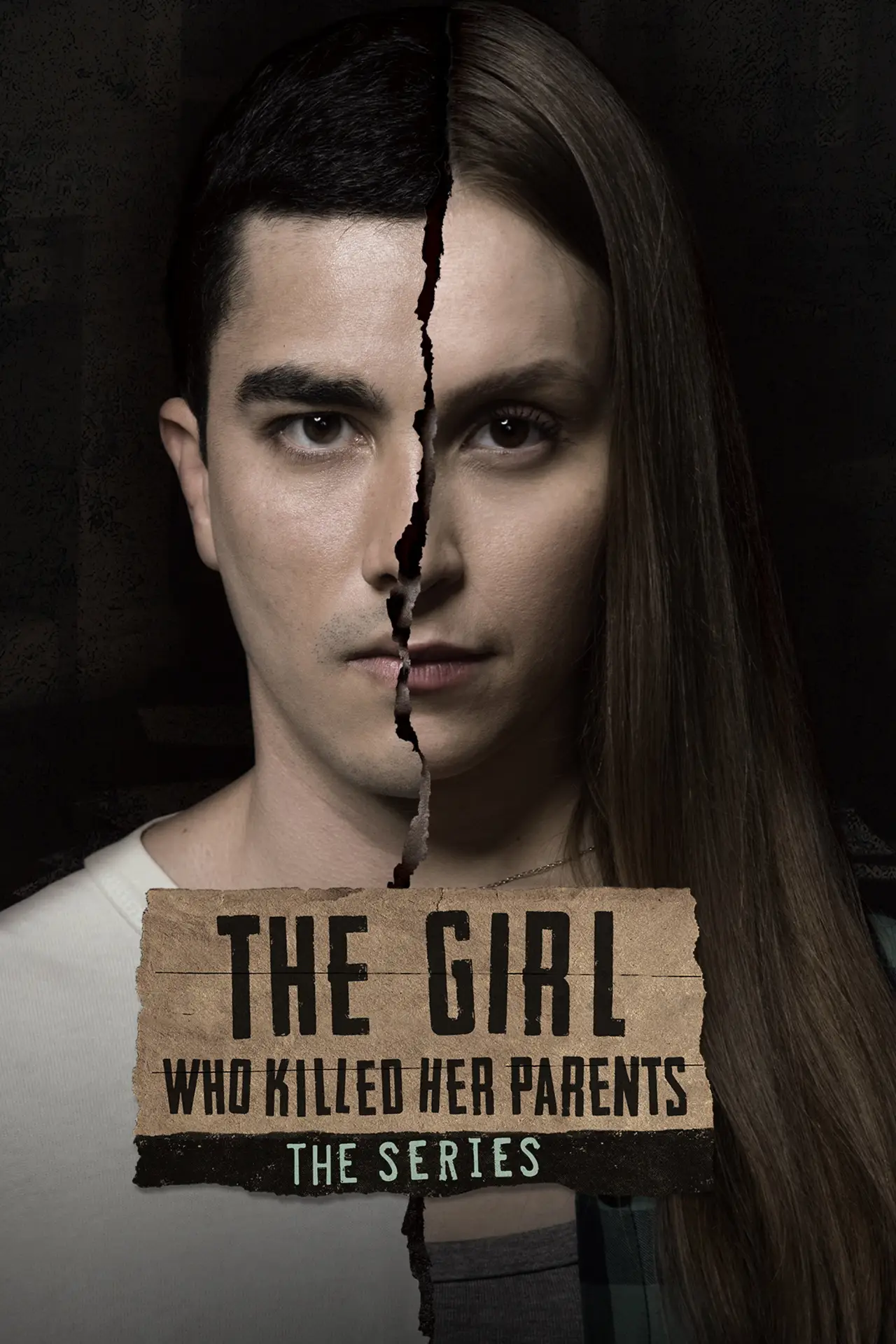 Plakat serialu "A Menina que Matou os Pais: A Série"