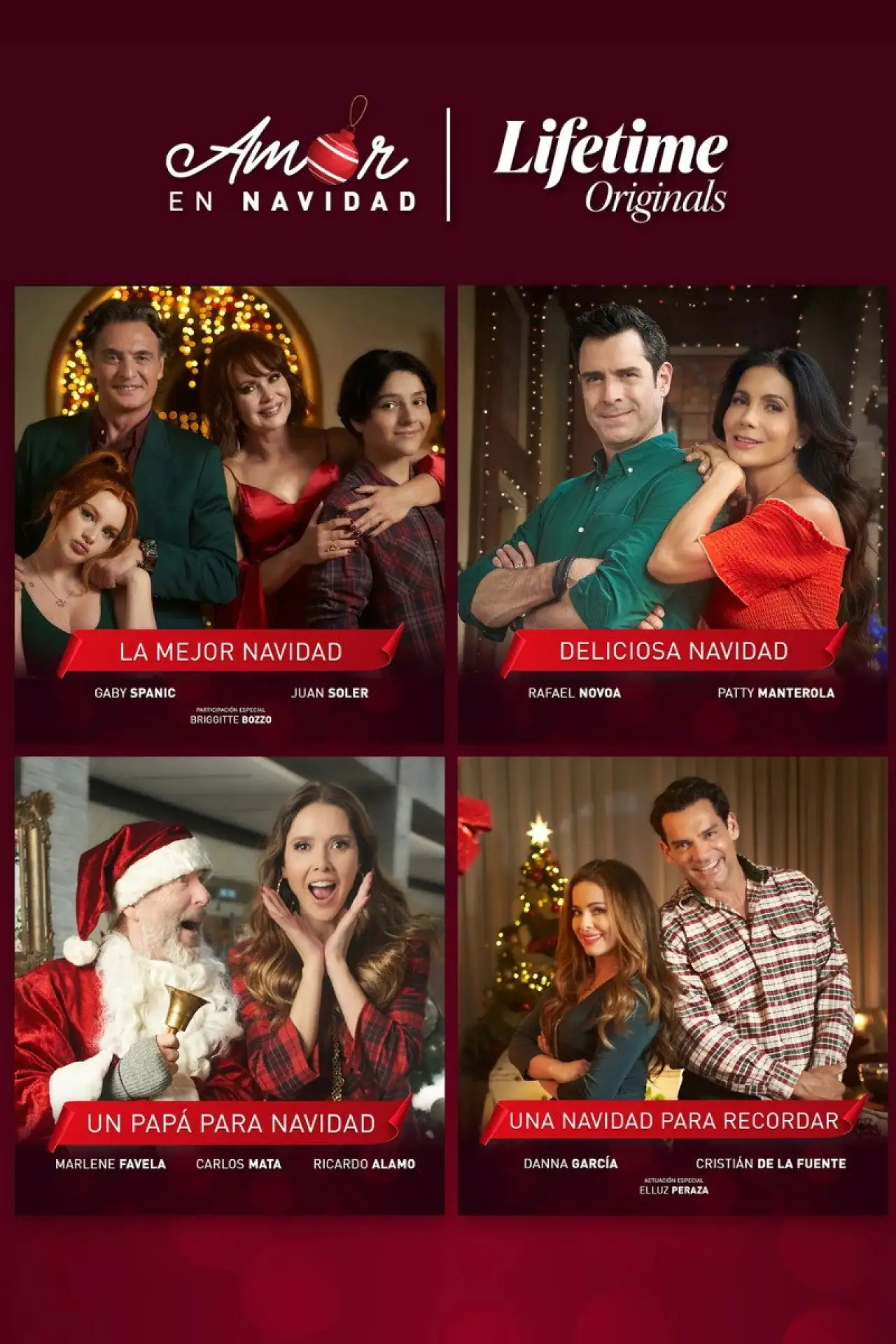 Plakat serialu "Amor en Navidad"