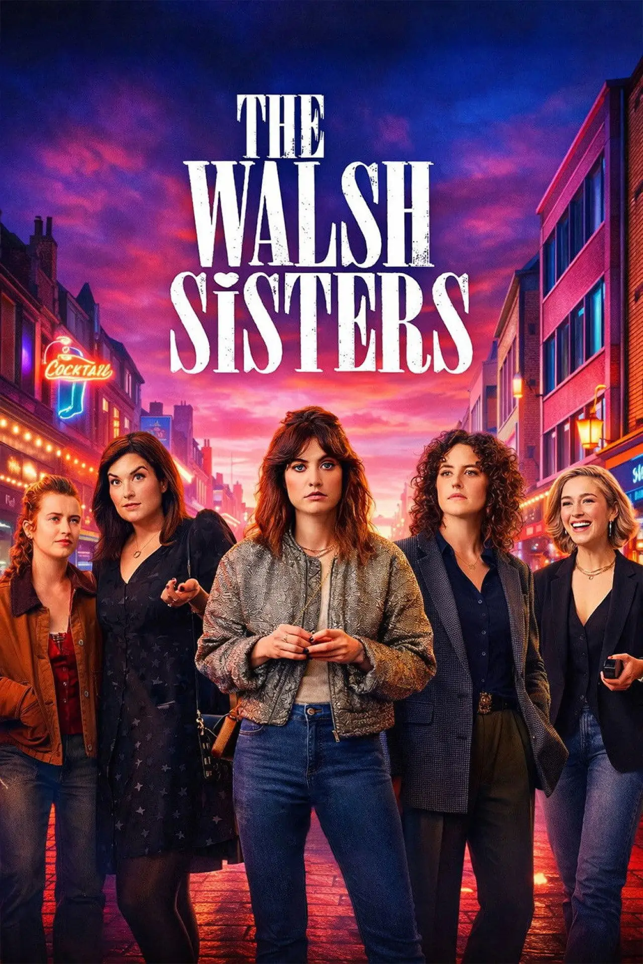 Plakat serialu "The Walsh Sisters"