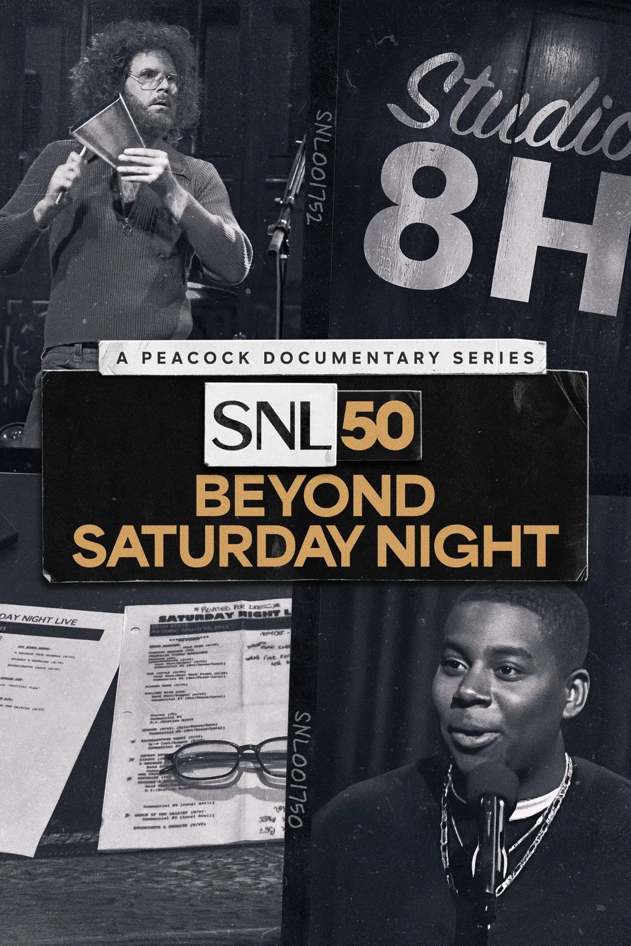Plakat serialu "SNL50: Poza sobotnią nocą"