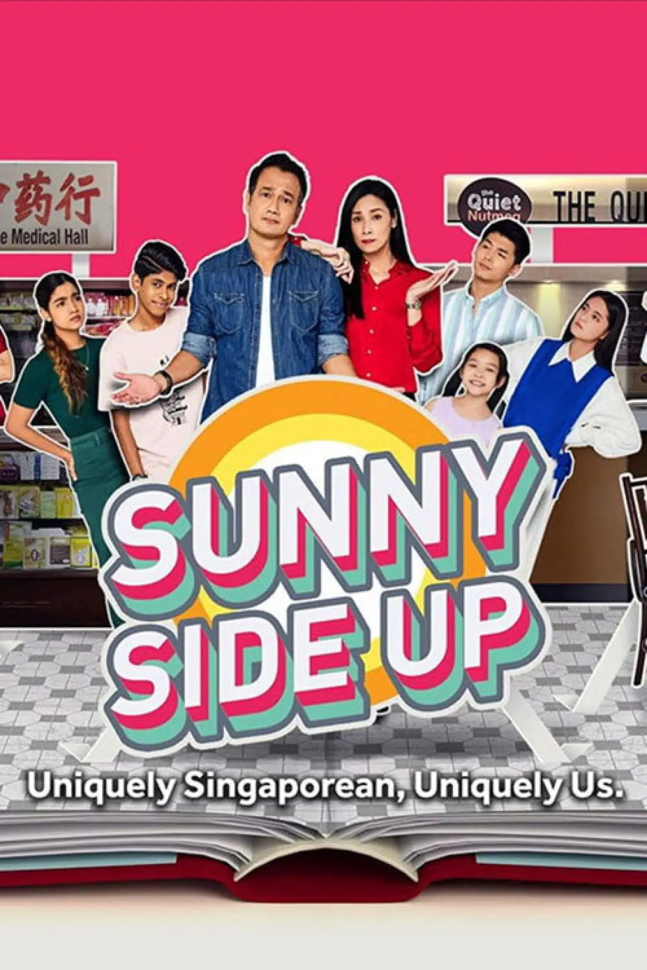 Plakat serialu "Sunny Side up"