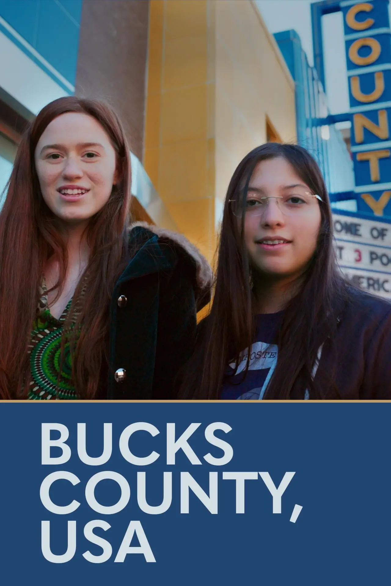 Plakat serialu "Bucks County, USA"