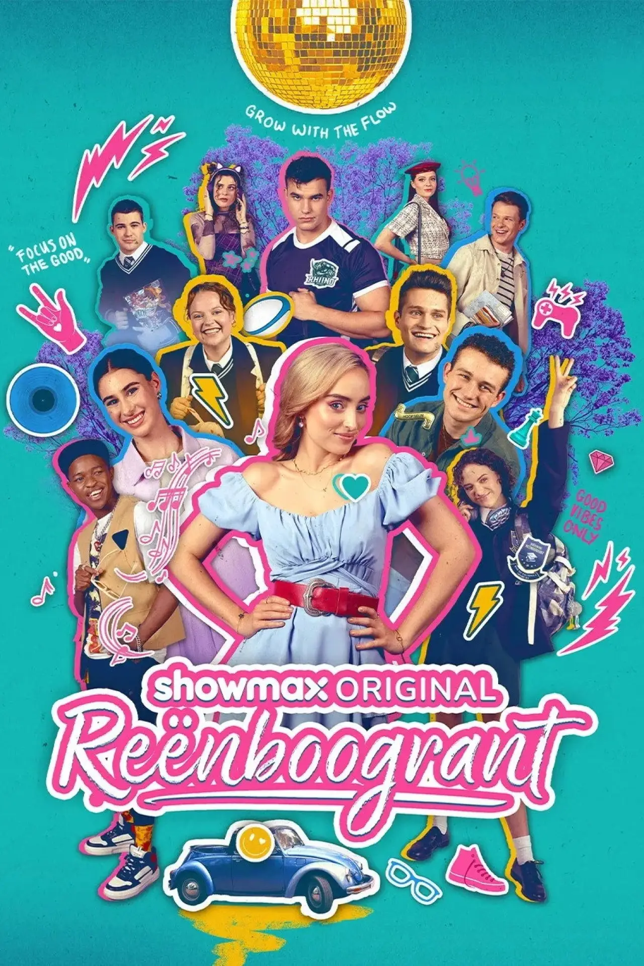 Plakat serialu "Reënboogrant"