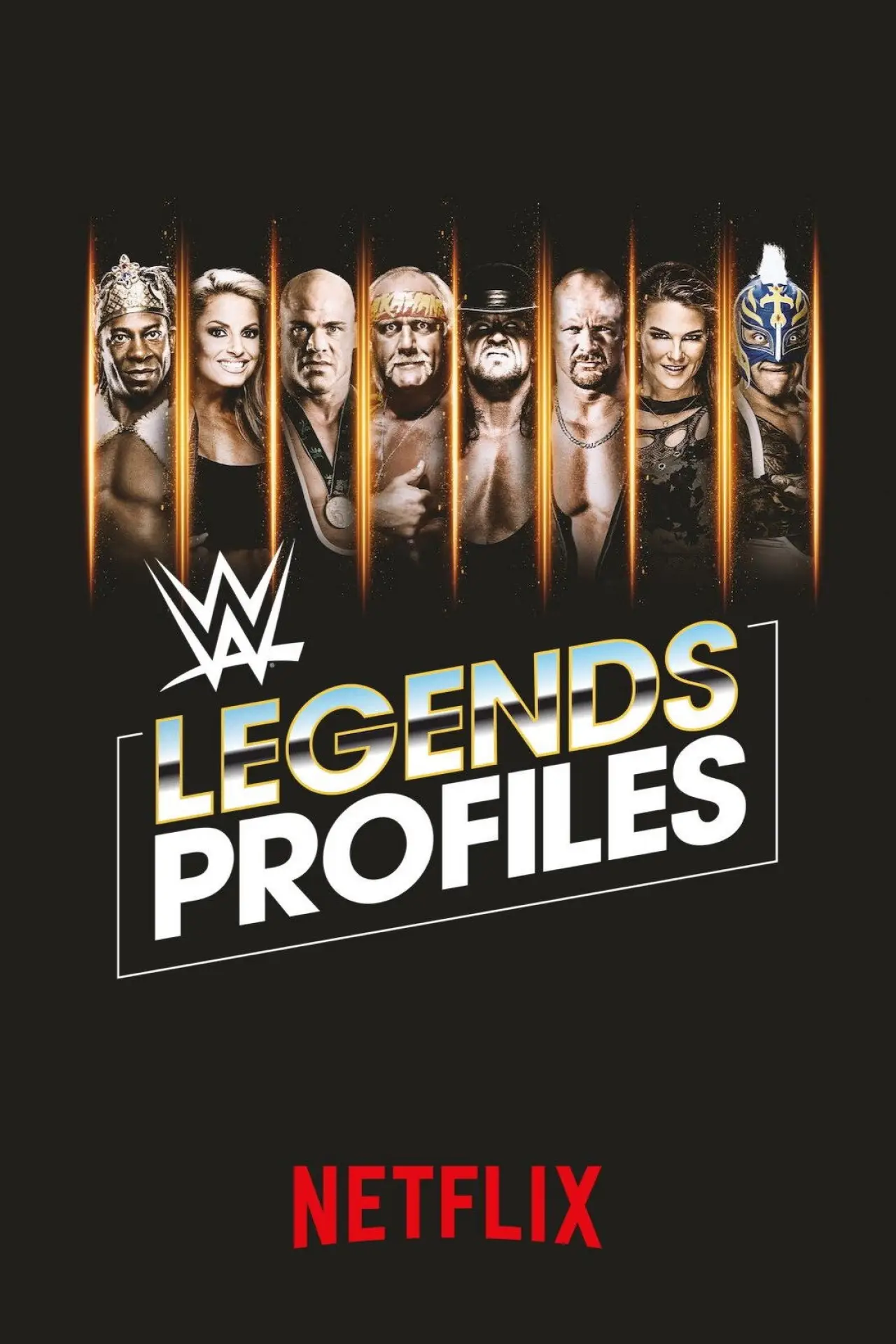 Plakat serialu "Profile legend WWE"