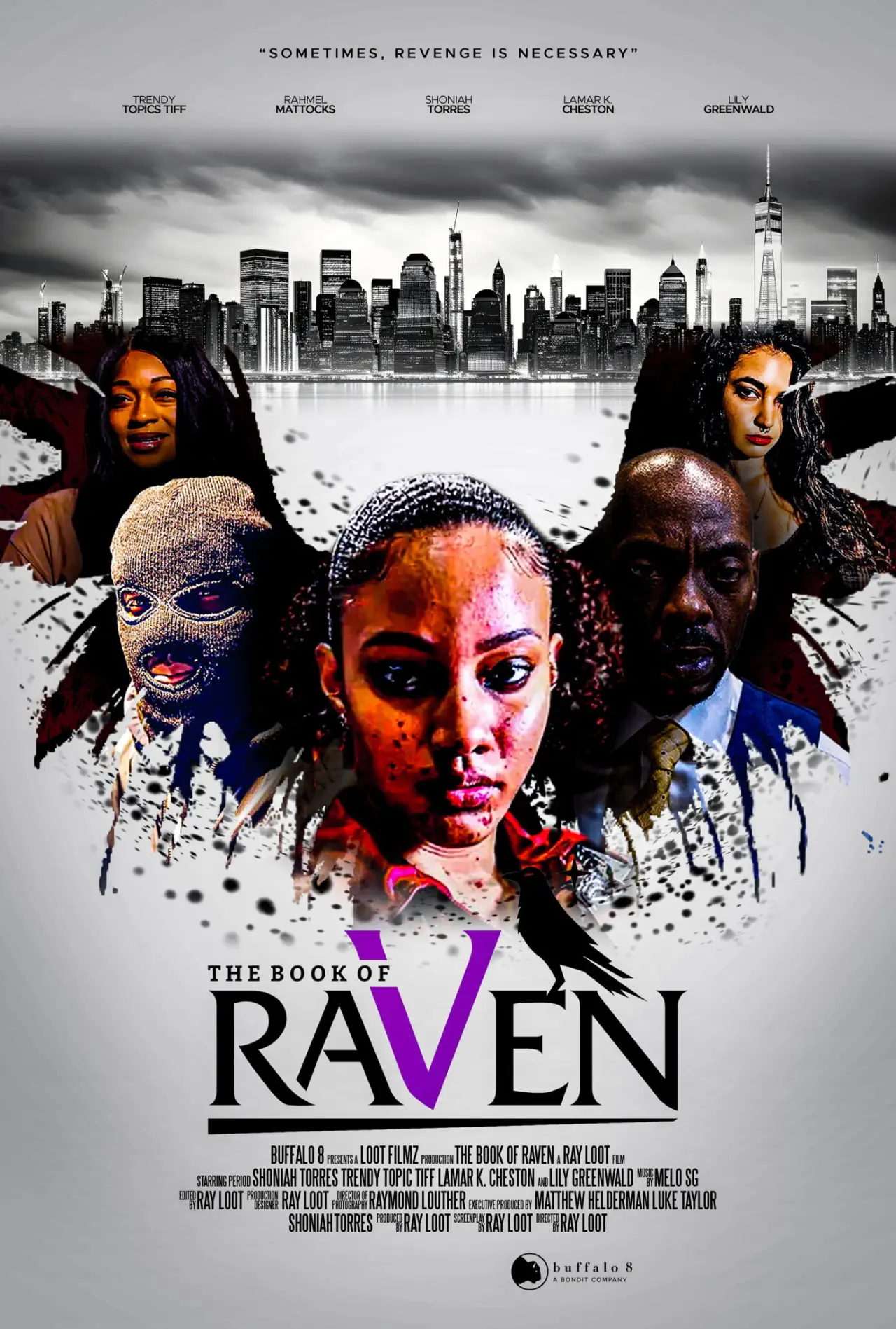 Plakat serialu "The Book of Raven"