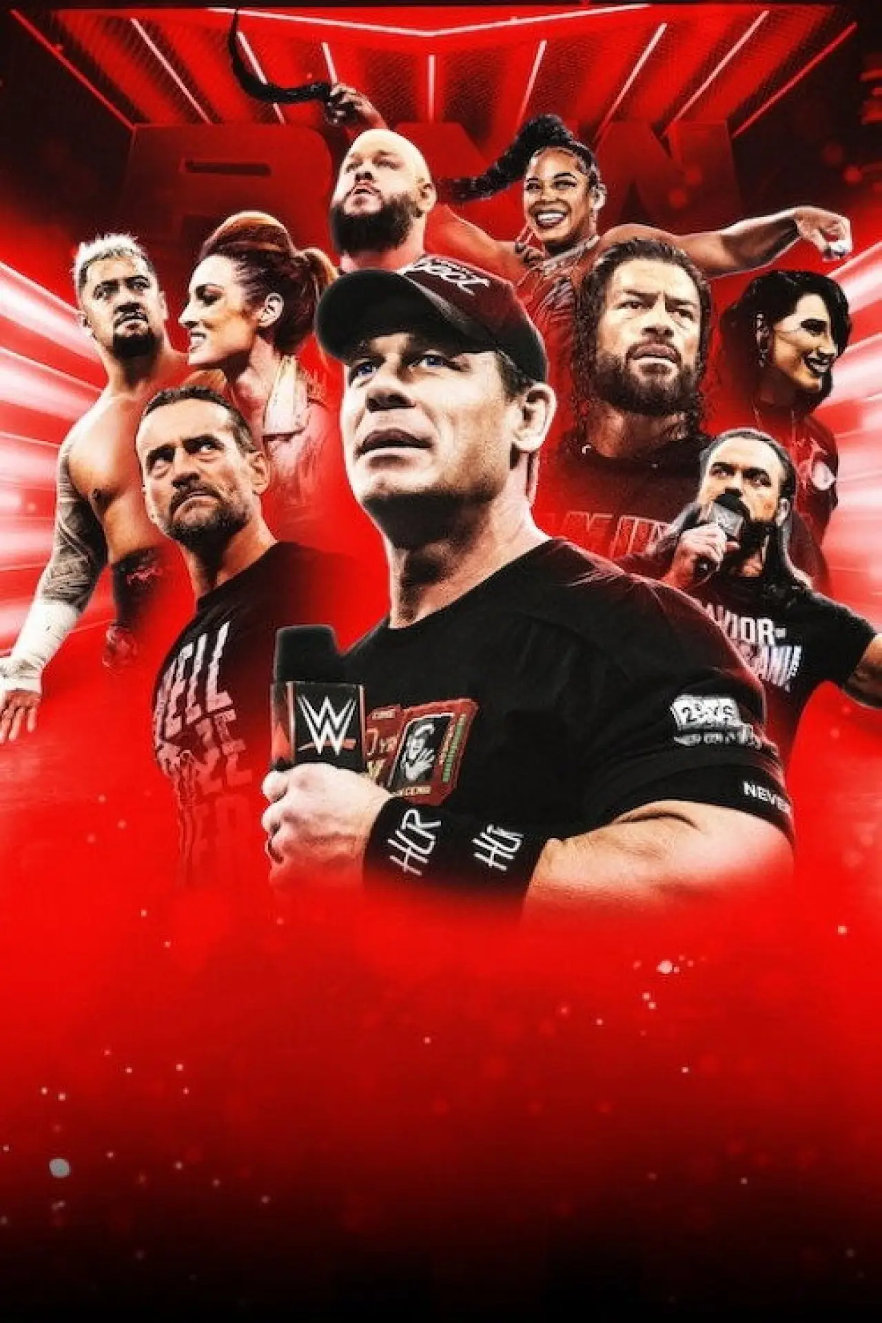 Plakat serialu "WWE Road to WrestleMania"