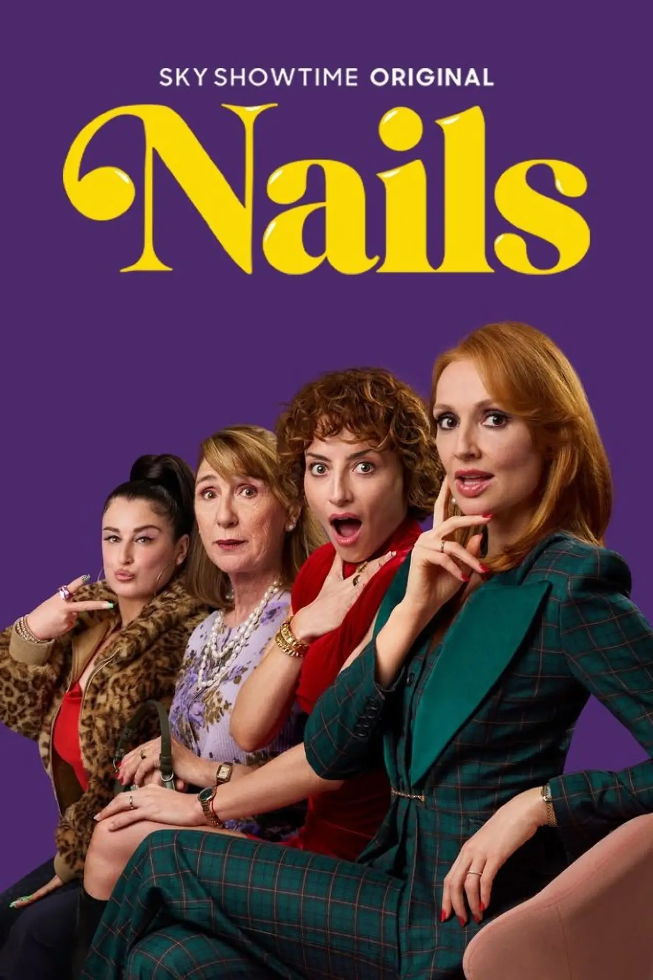 Plakat serialu "Nails"