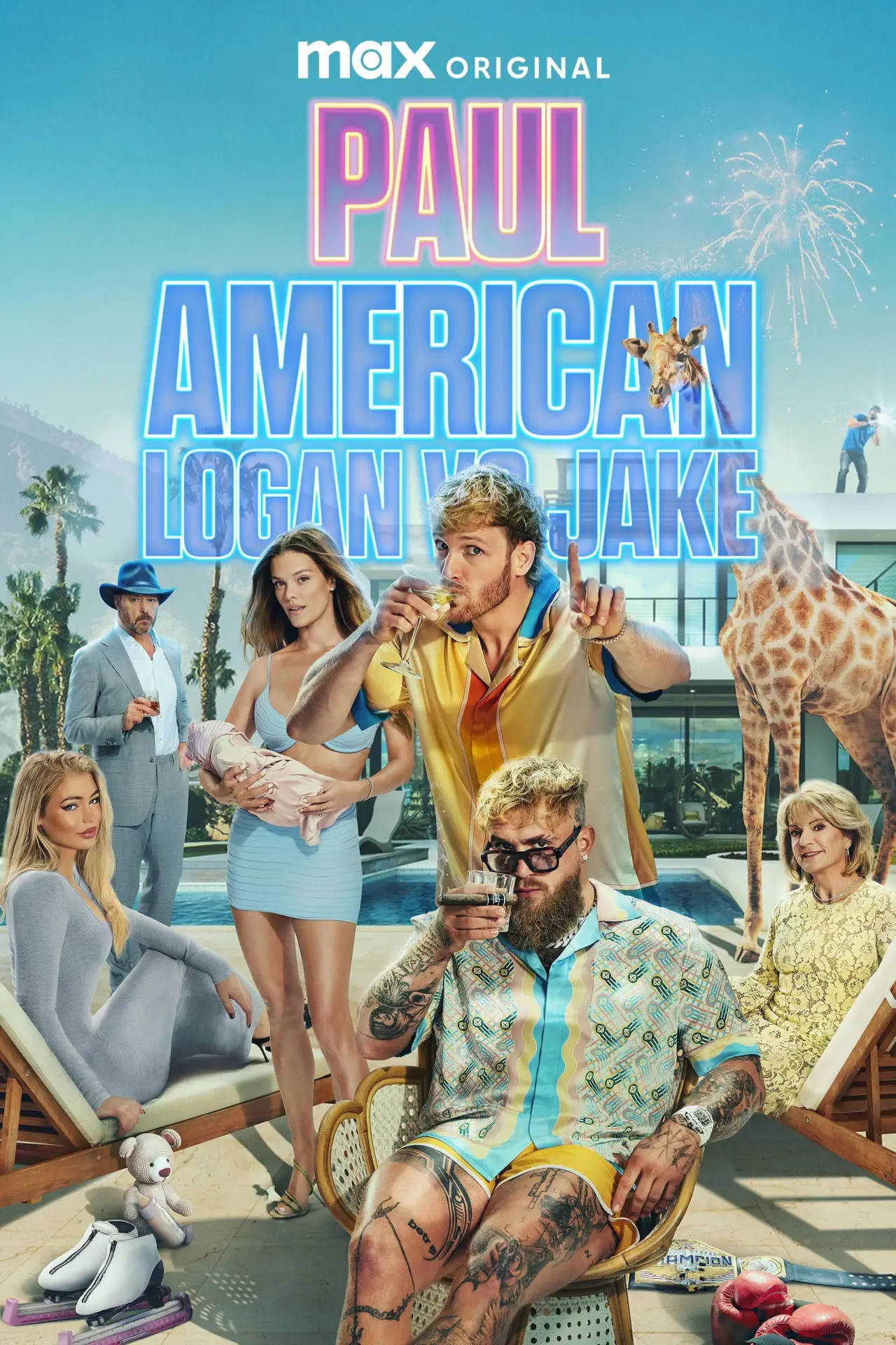 Plakat serialu "Paul American"