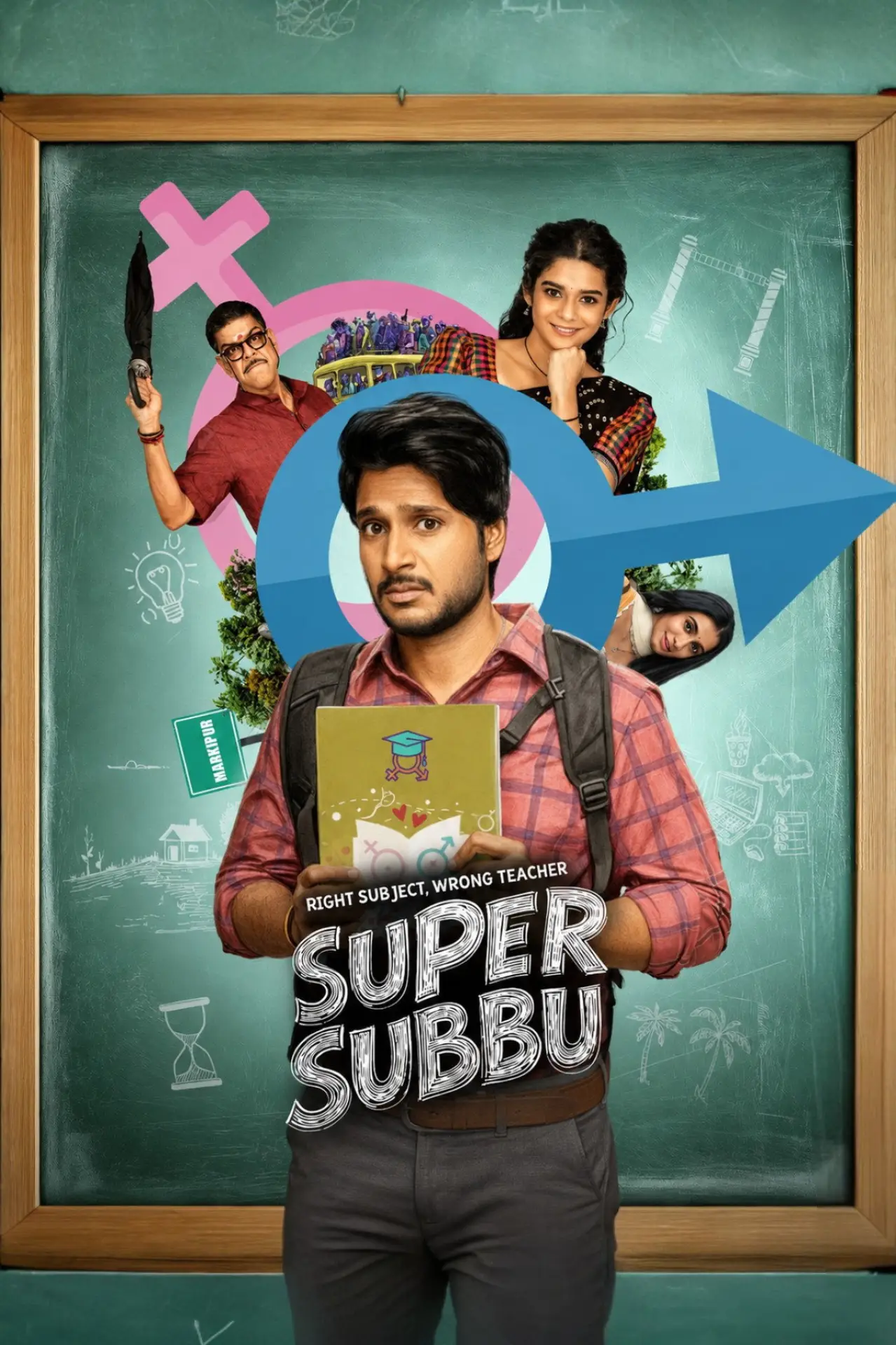 Plakat serialu "Super Subbu"