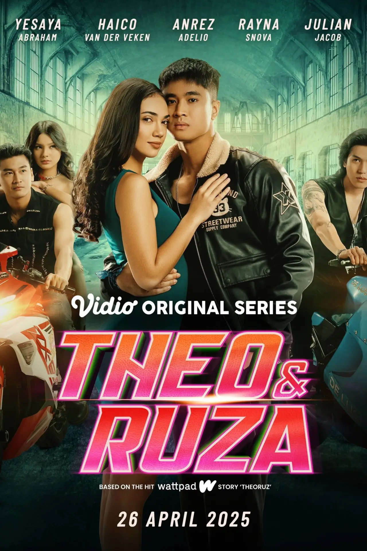 Plakat serialu "Theo & Ruza"