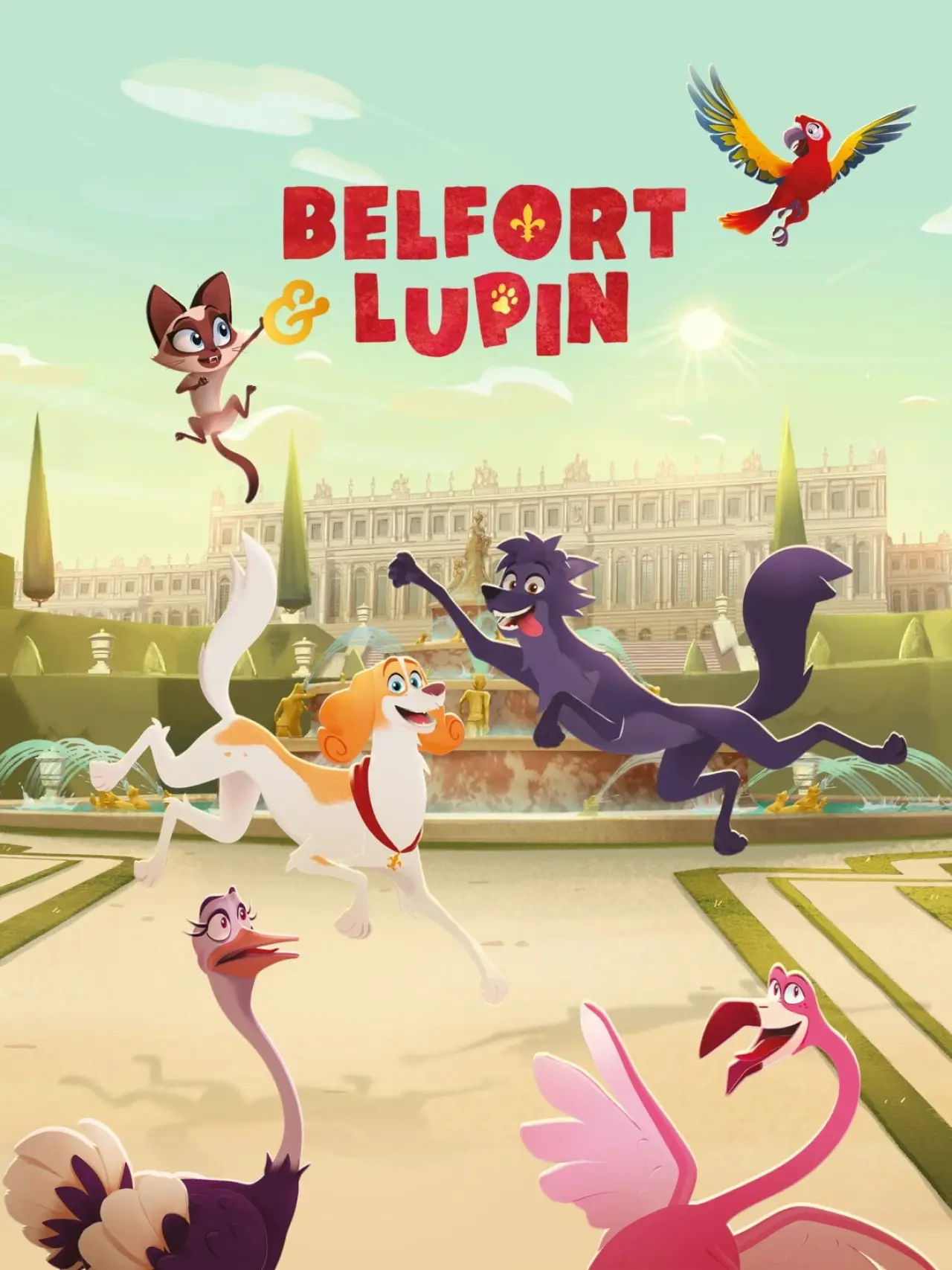 Plakat serialu "Belfort & Lupin"