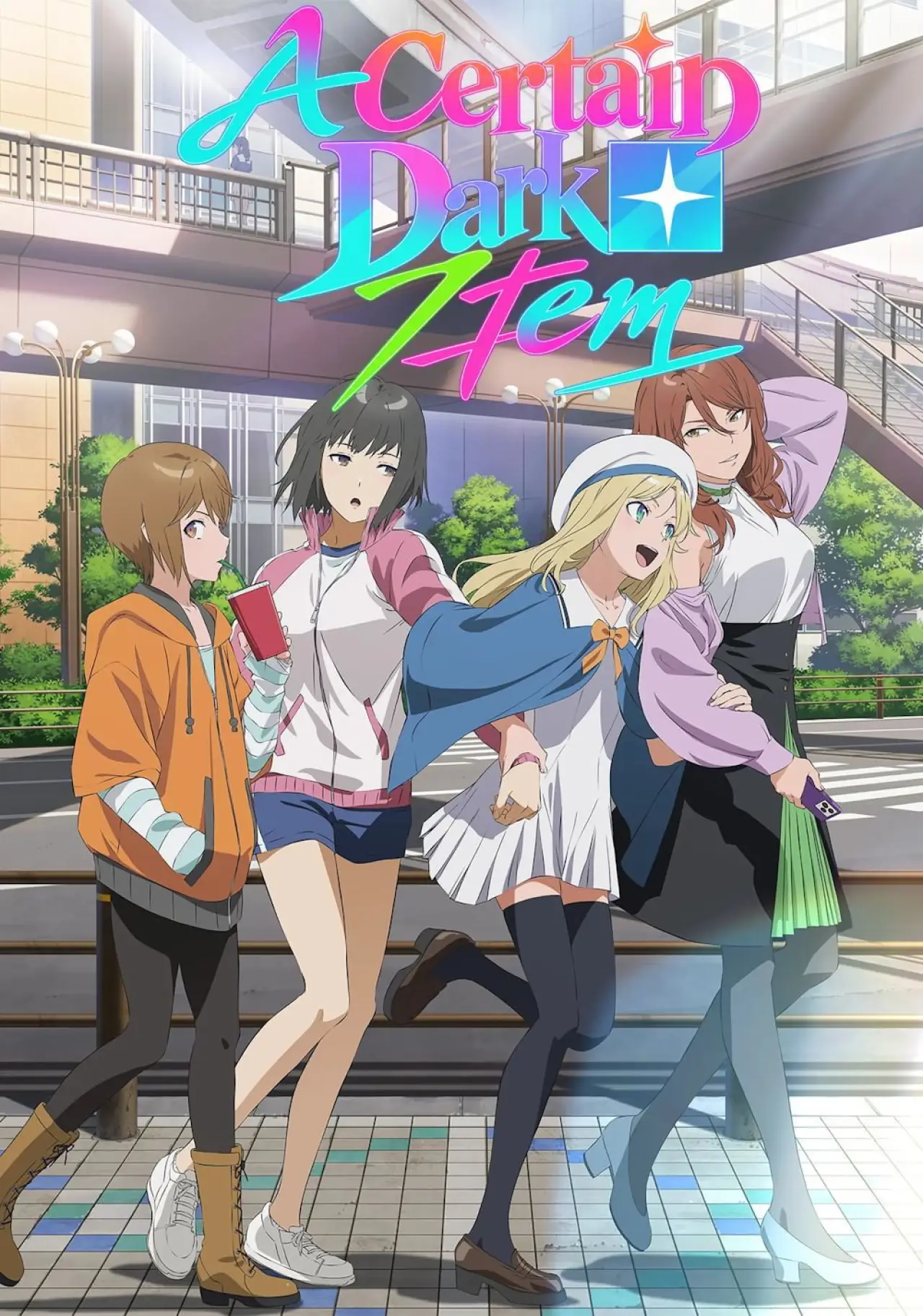 Plakat serialu "とある暗部の少女共棲"
