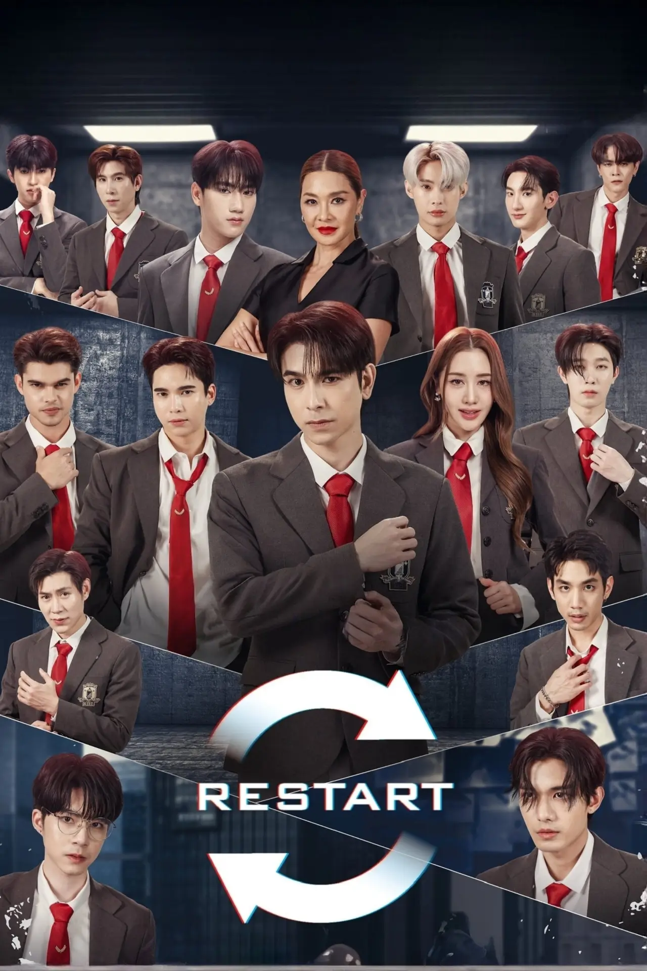 Plakat serialu "Restart"