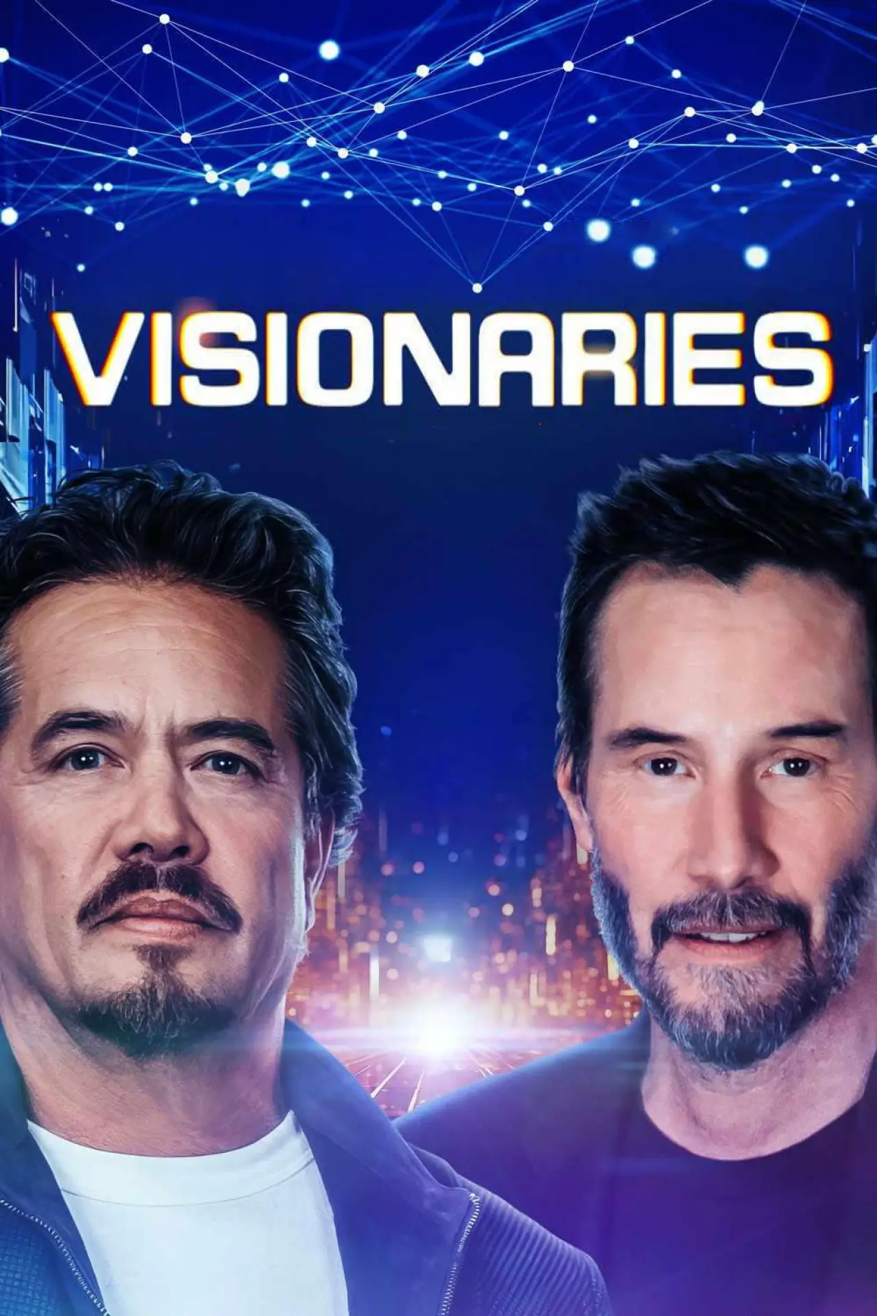 Plakat serialu "Wizjonerzy"