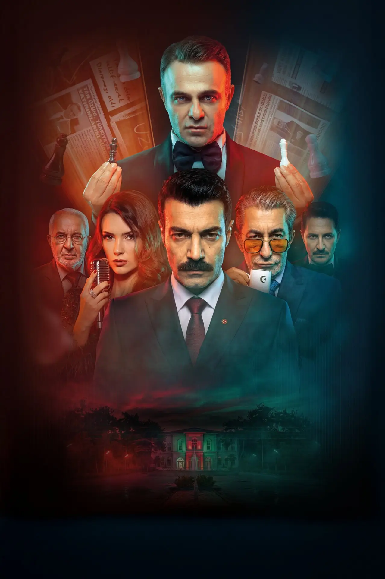 Plakat serialu "Yankı: Görünmez El"
