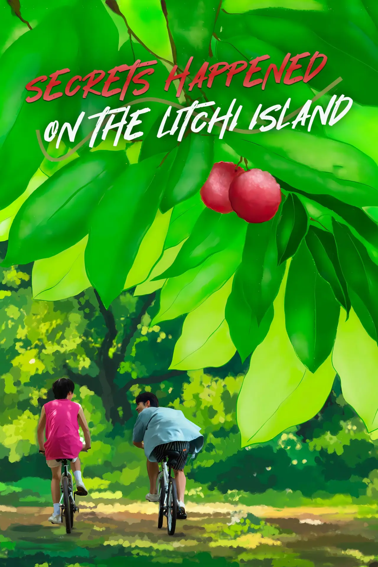 Plakat serialu "Tajemnice wyspy Litchi"