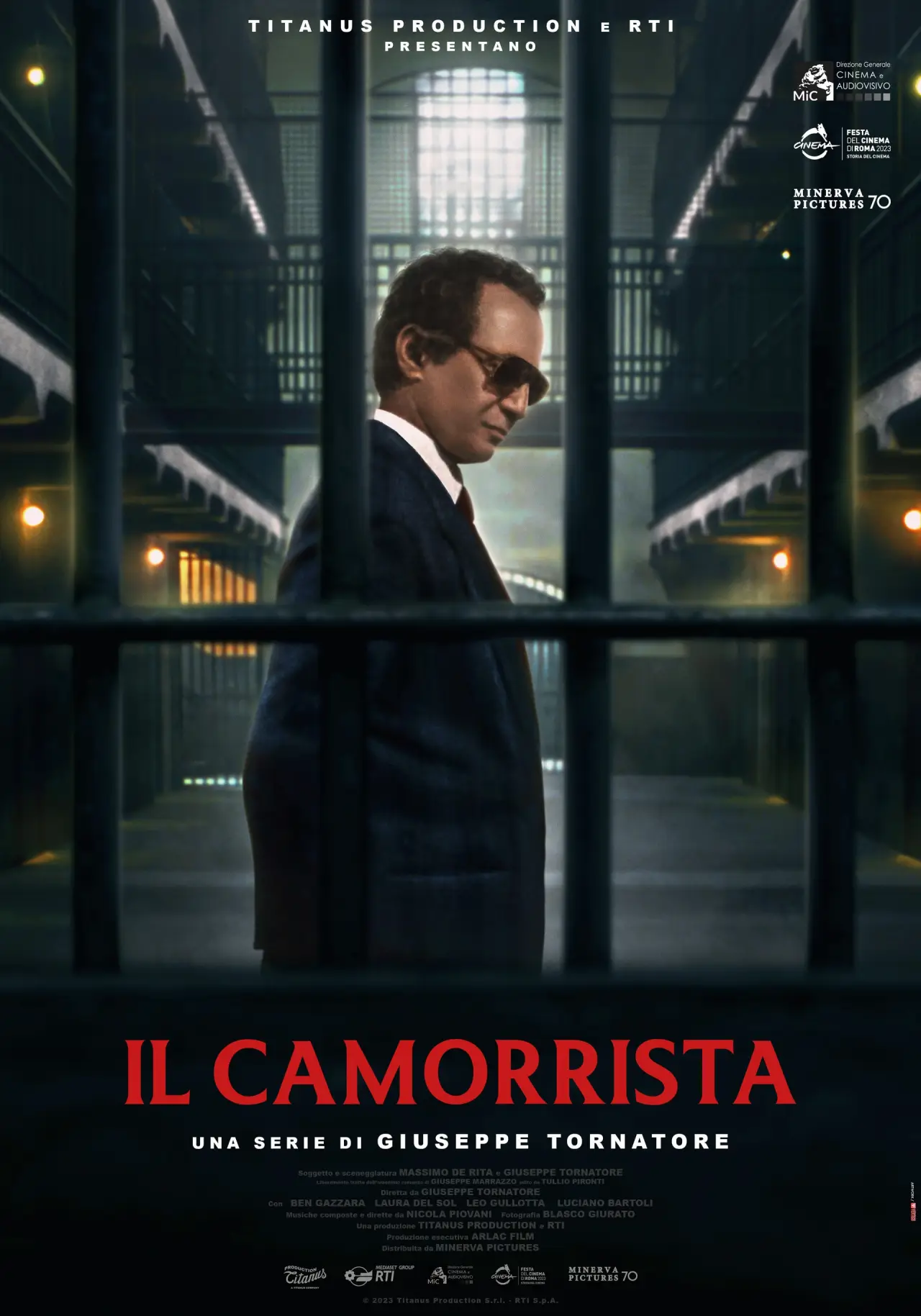 Plakat serialu "Il camorrista - Una serie di Giuseppe Tornatore"